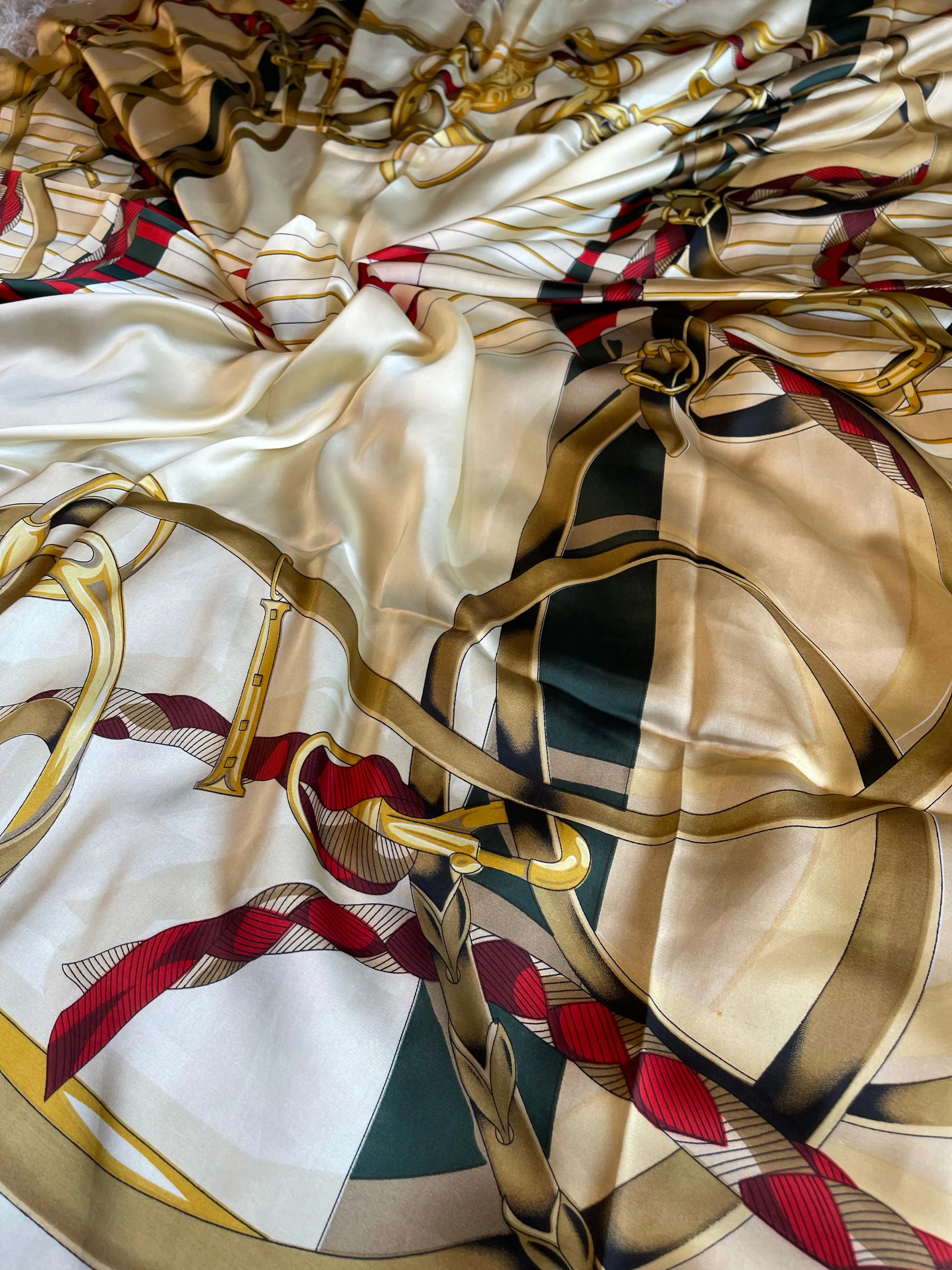 100% Silk designer inspired Scarves