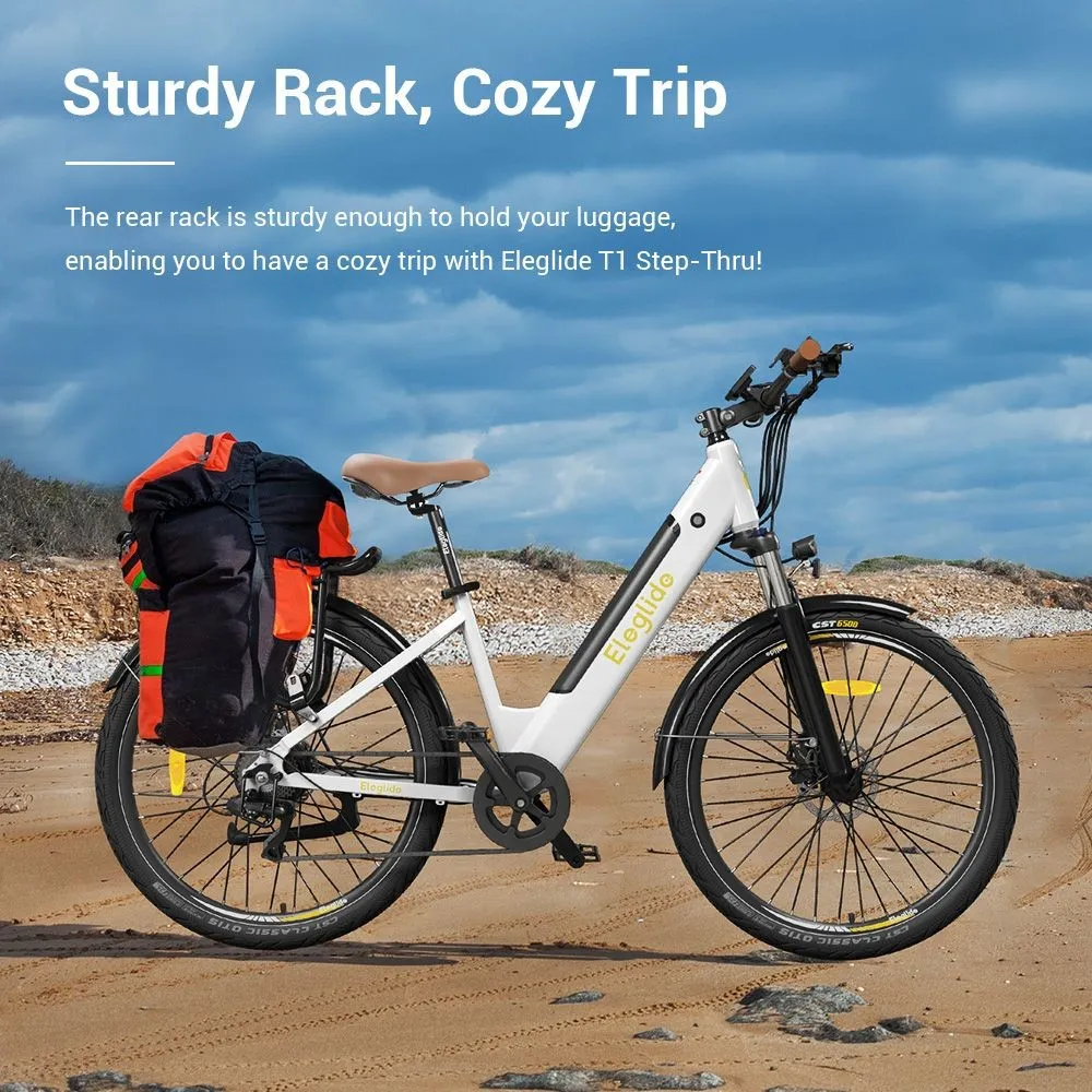 2-Pack Eleglide T1 Step-Thru Electric Trekking Bike Offer