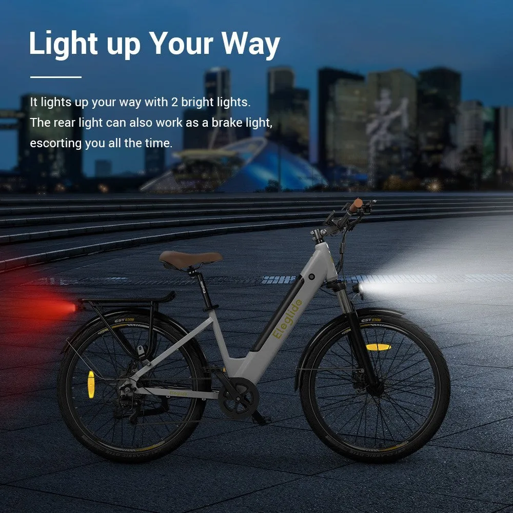 2-Pack Eleglide T1 Step-Thru Electric Trekking Bike Offer