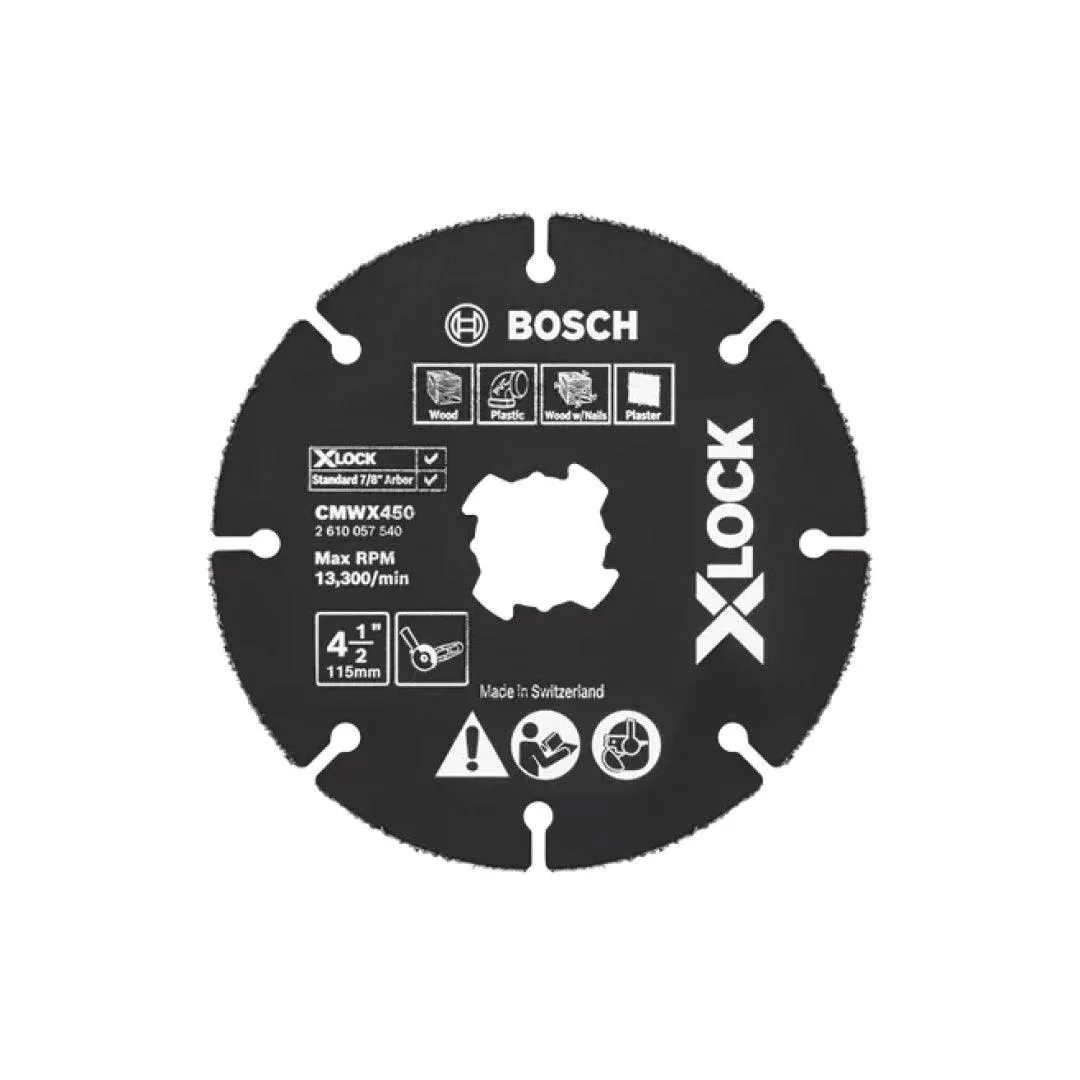 4-1/2 In. X-LOCK Carbide Multi-Wheel