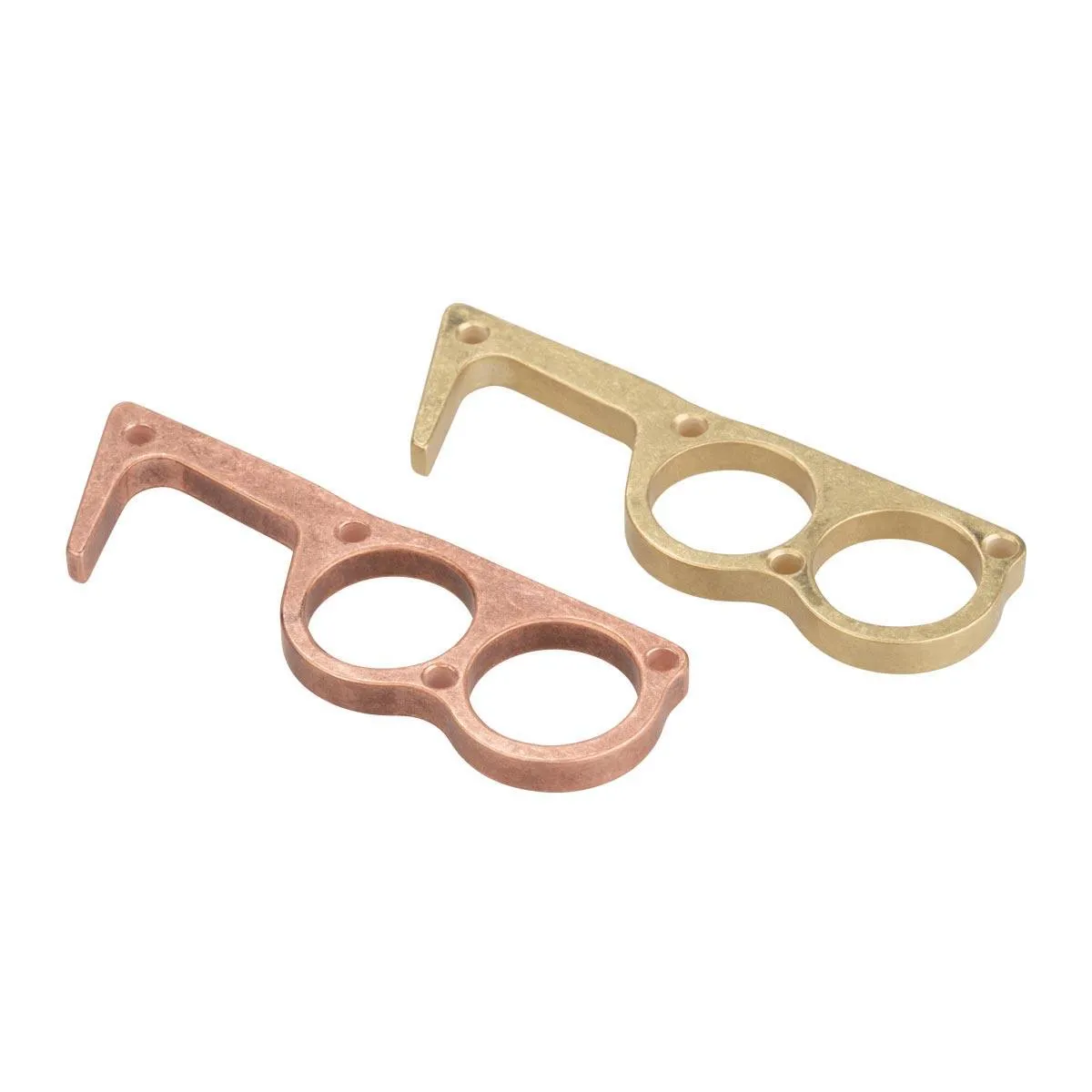 A33 Brass Copper Alloy Touch-free COVID Access Key Tool