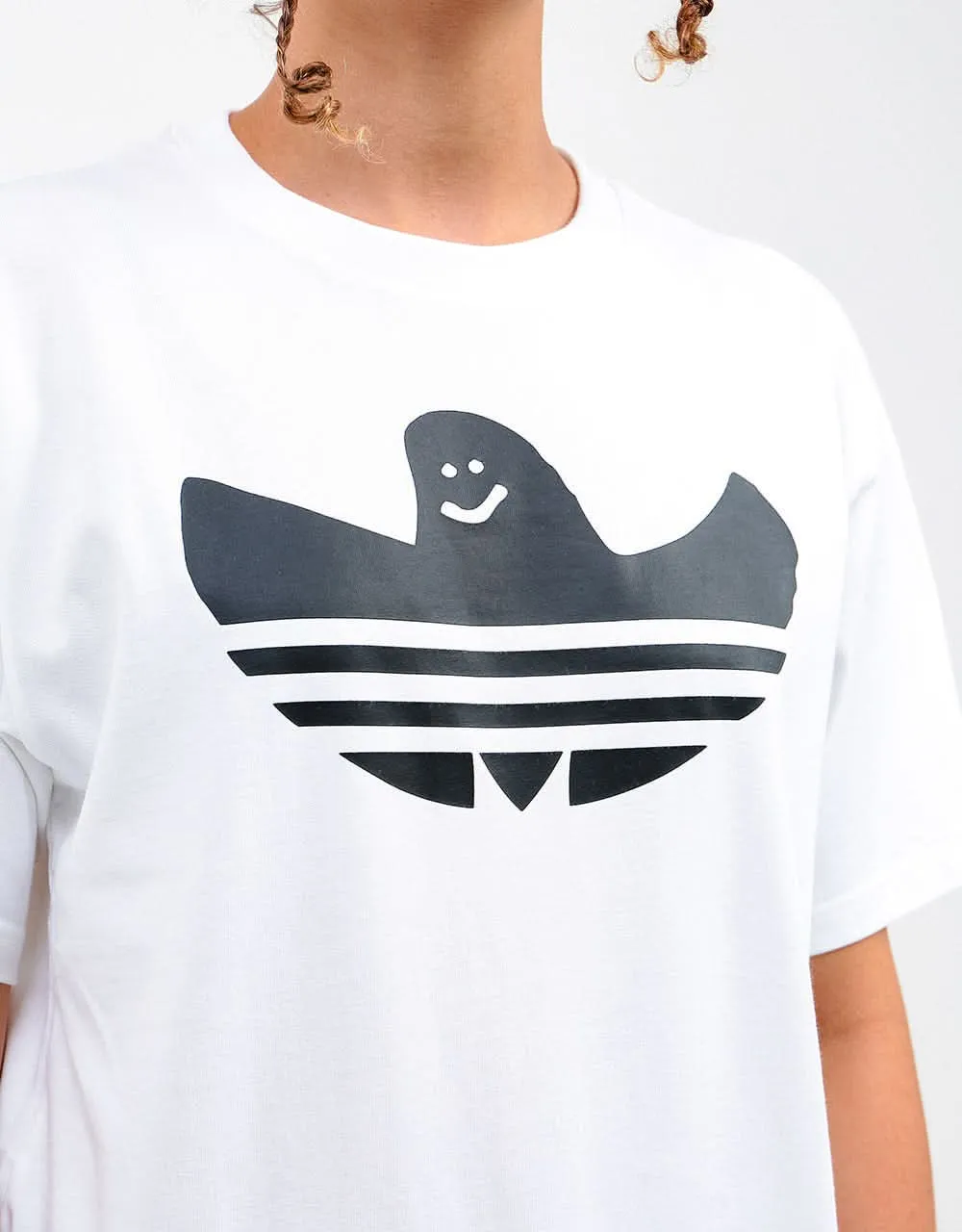 adidas Shmoofoil T-Shirt - White/Black