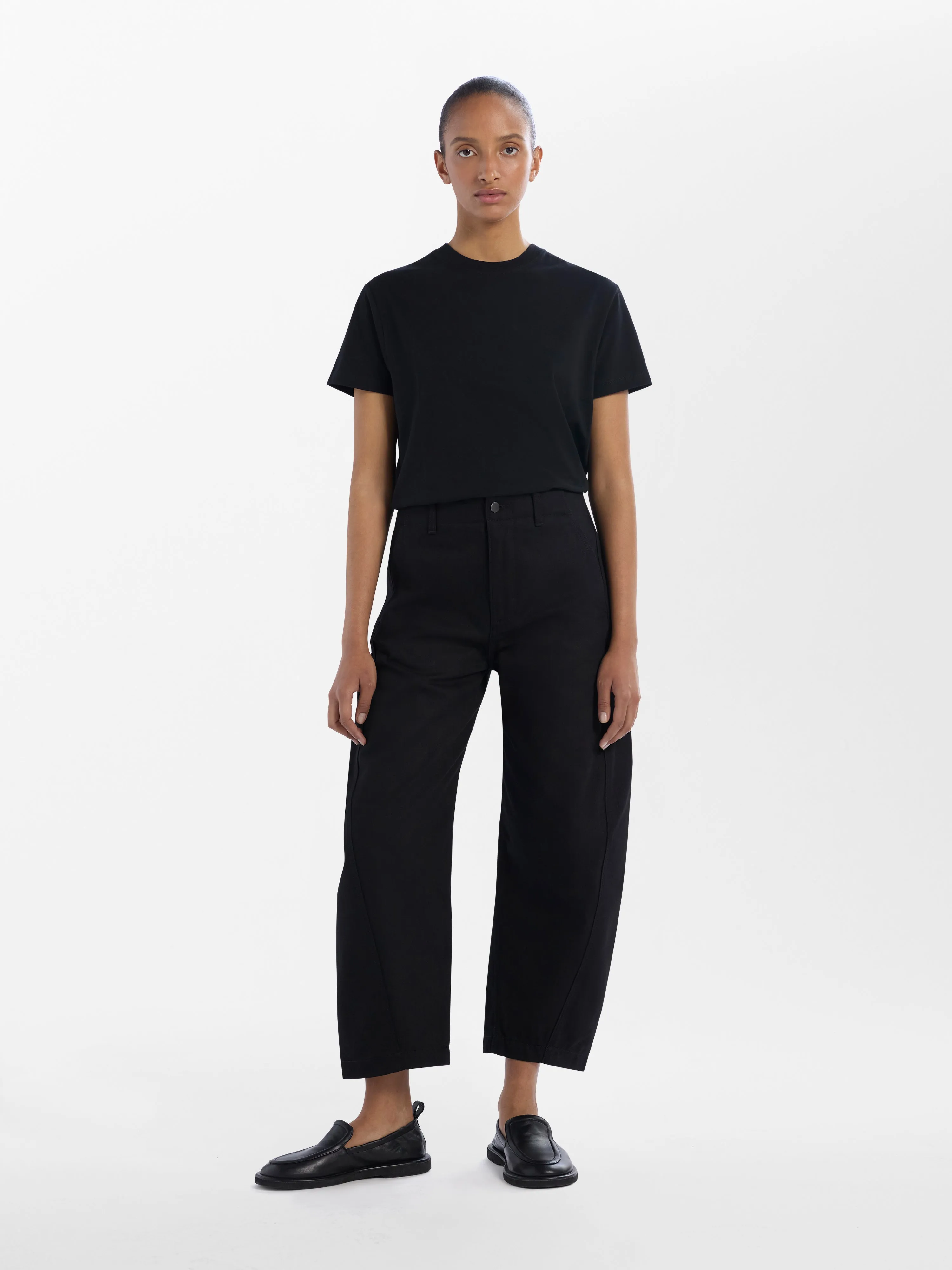 Akerman Denim Pant in Black