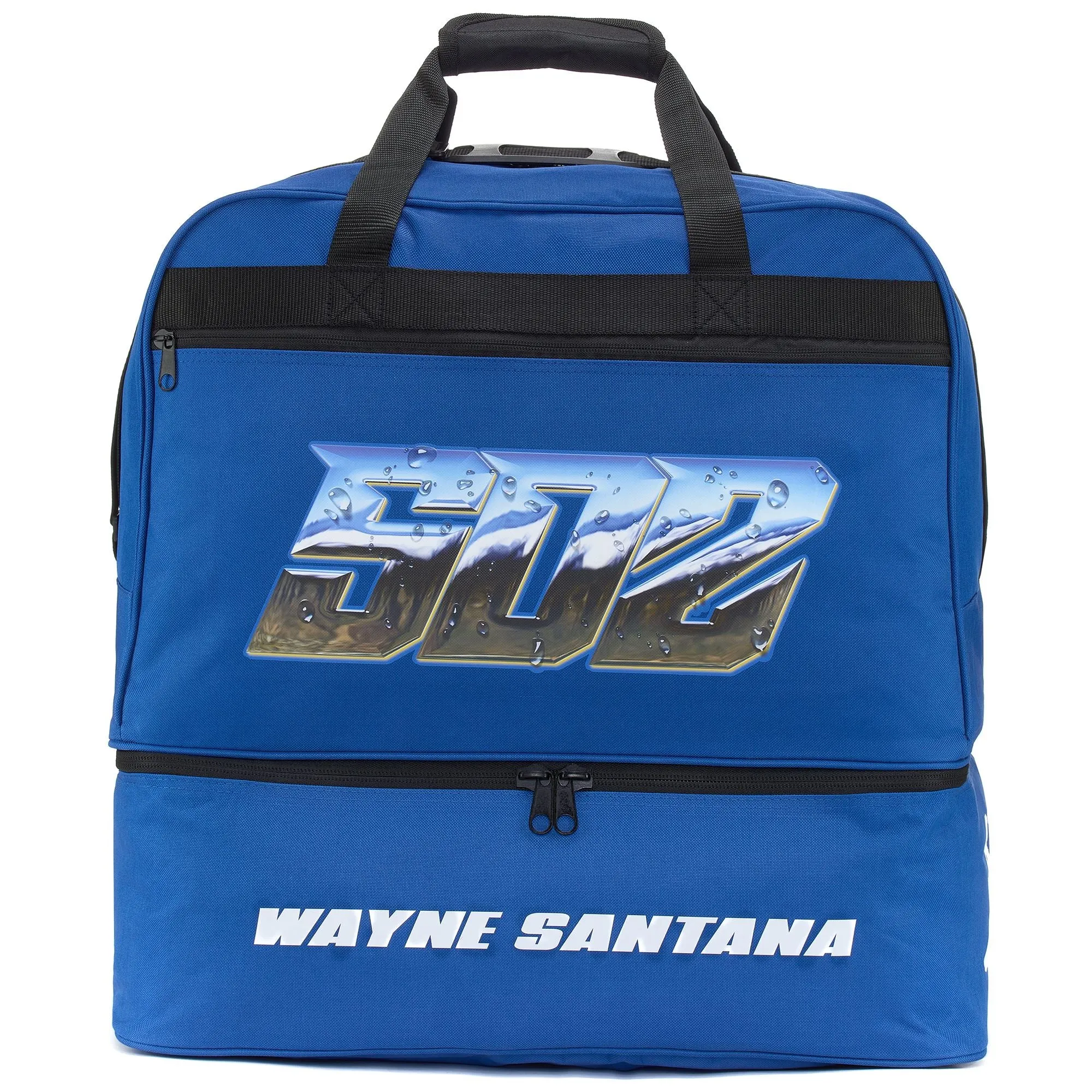 AUTHENTIC DPG BAZER - Bags - Hard Base Duffle - Unisex - BLUE ROYAL-WHITE