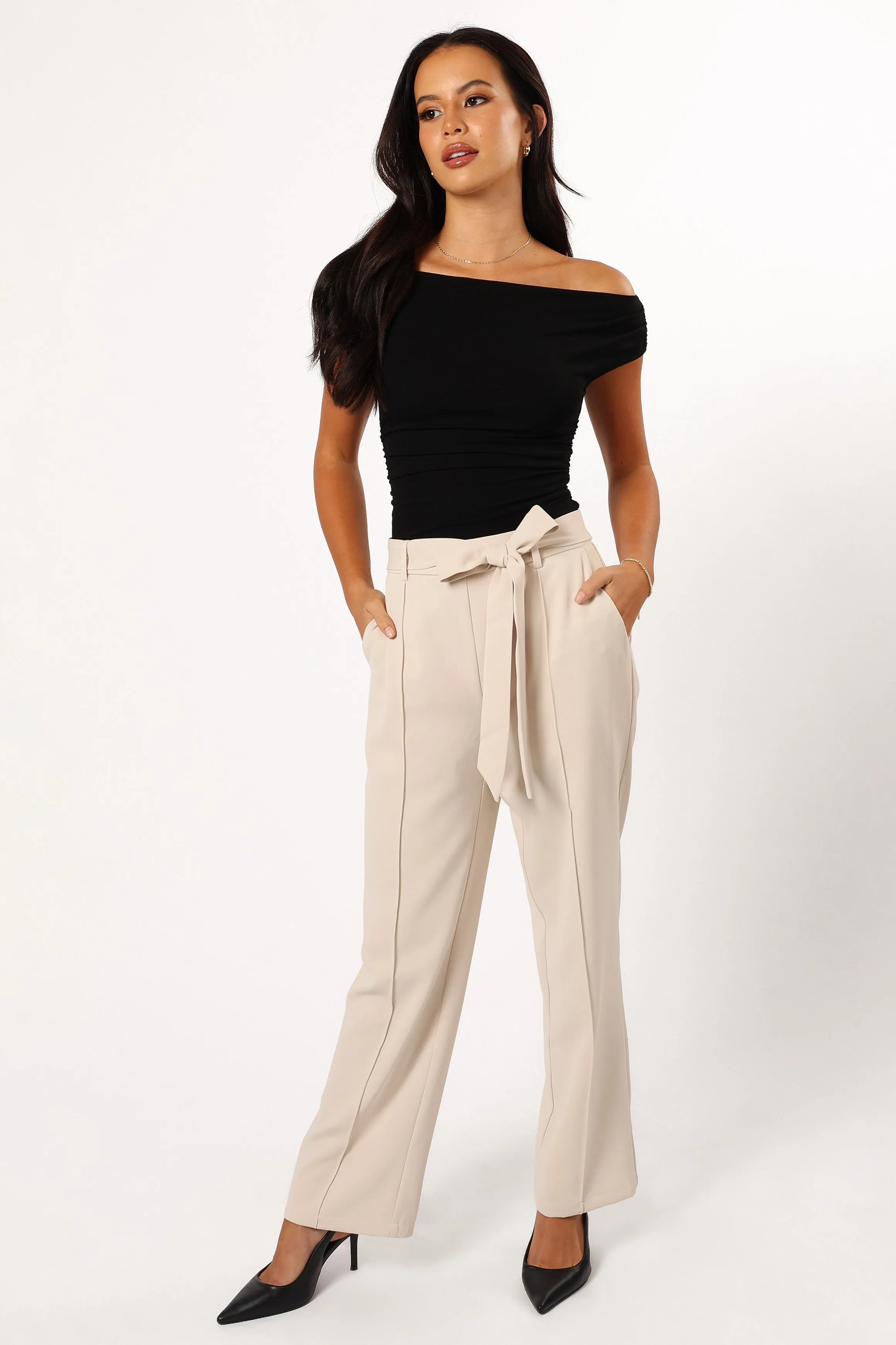 Averie Pant - Beige