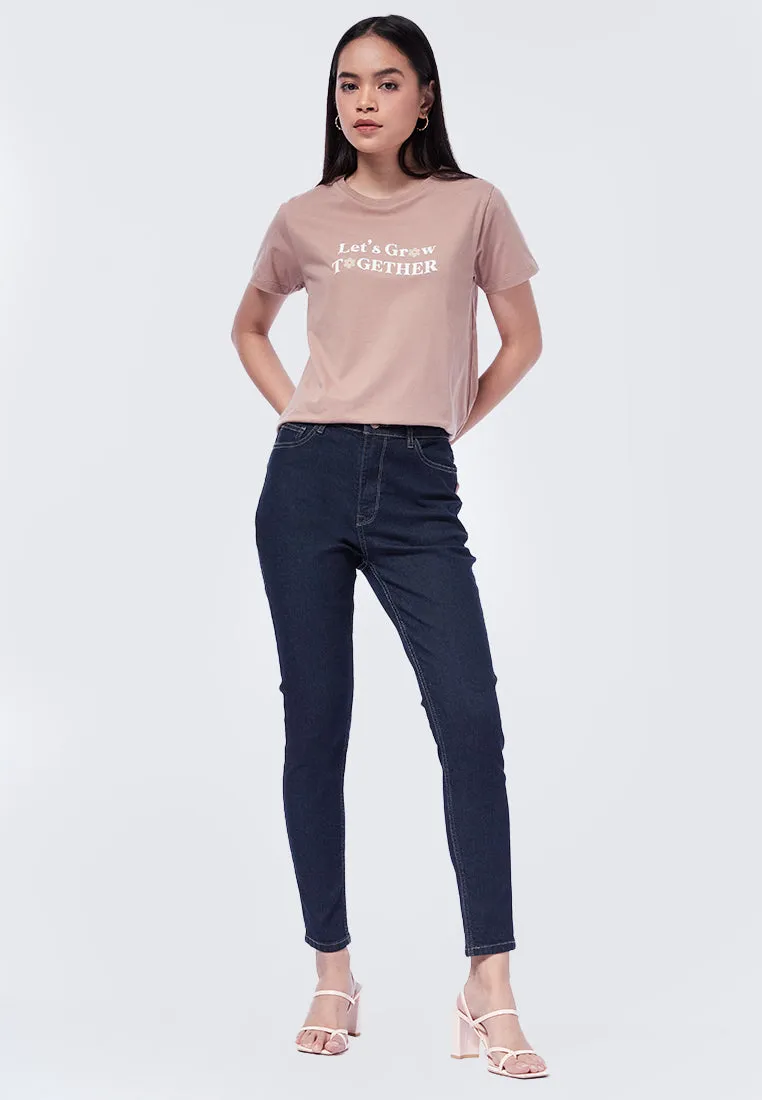 Basic Skinny Fit Denim Pants