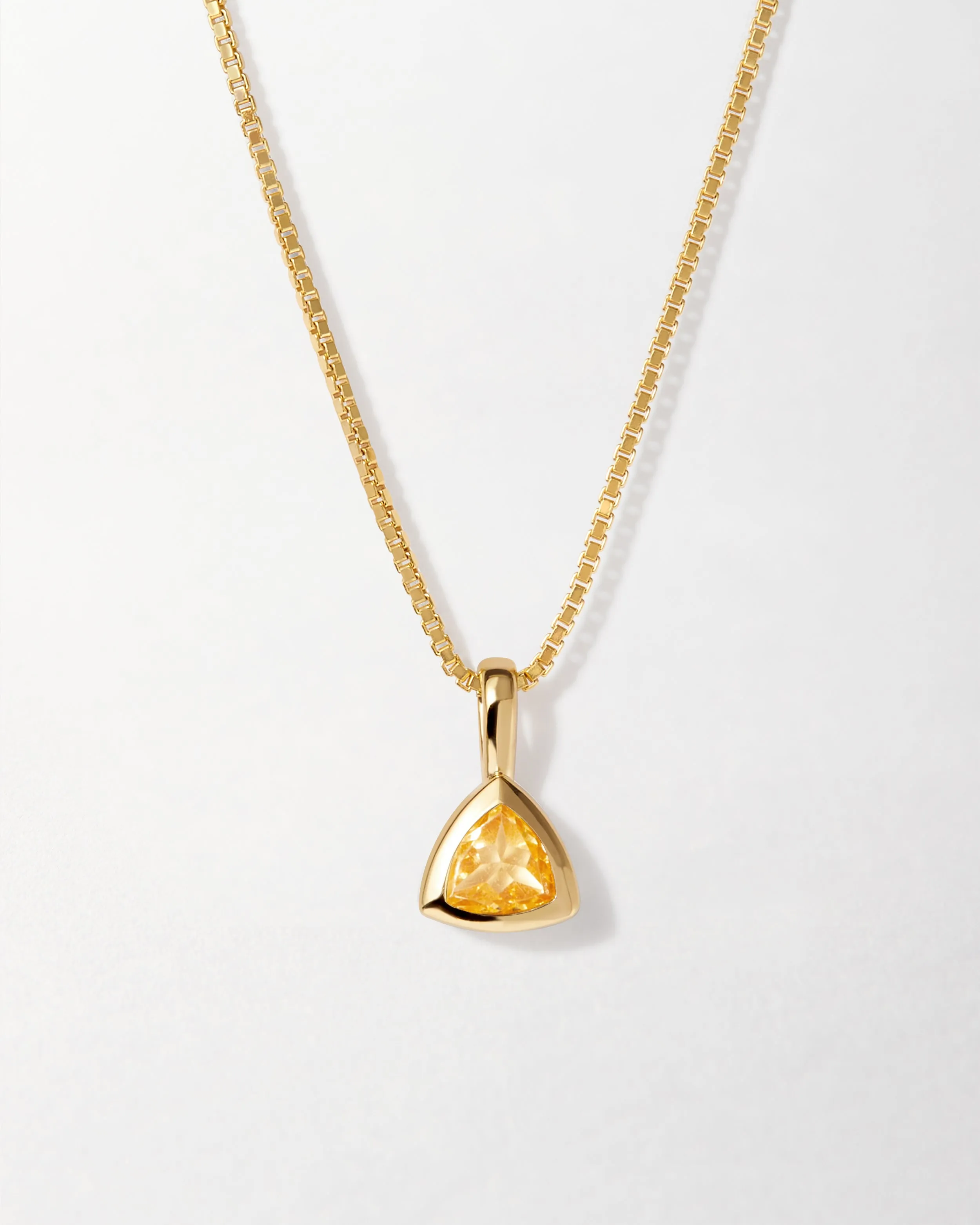 Birthstone Necklace - Gold