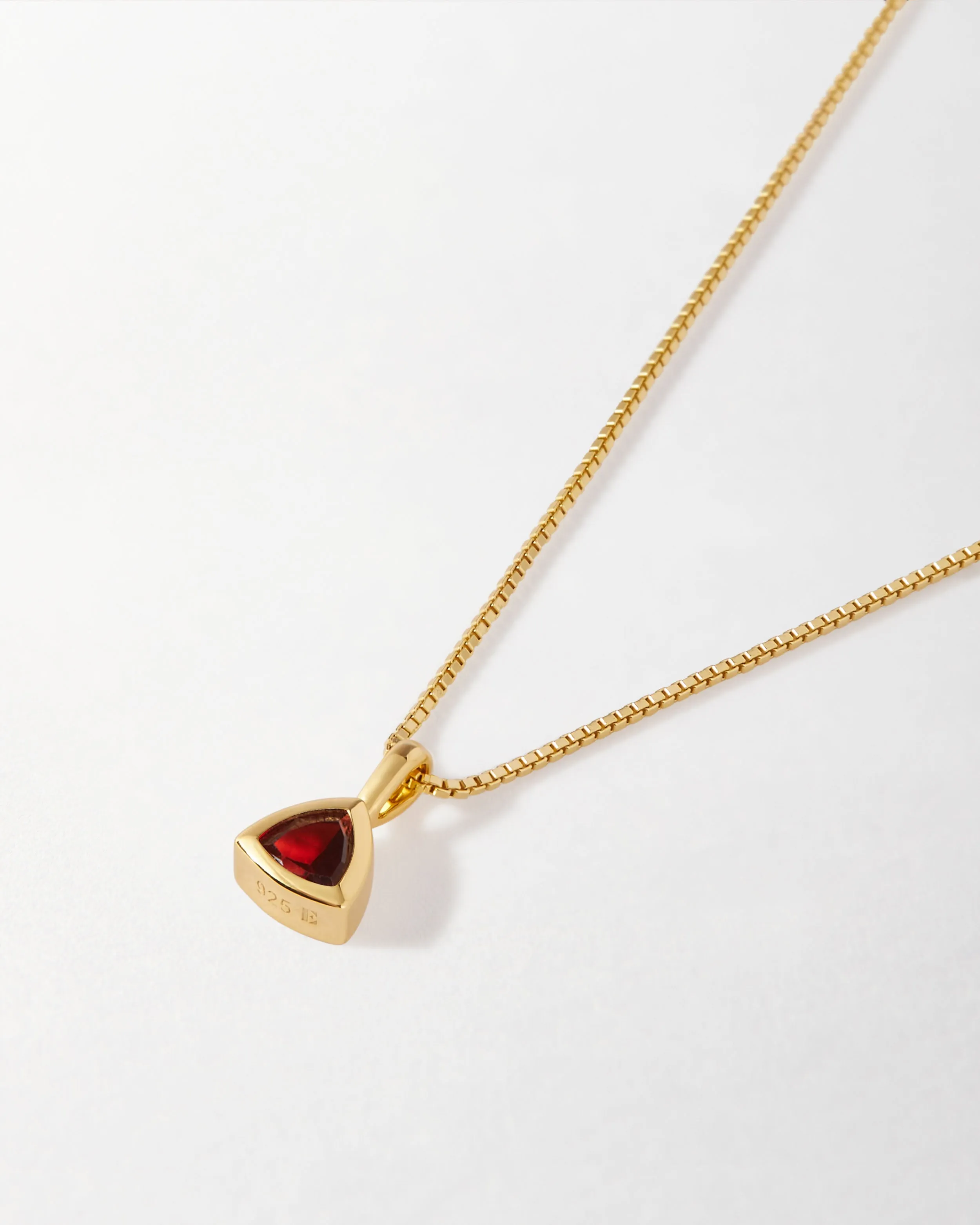 Birthstone Necklace - Gold