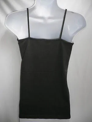 Black Basic Tank Top Sexy Camisole Spaghetti Straps Women Plus Size Medium Large