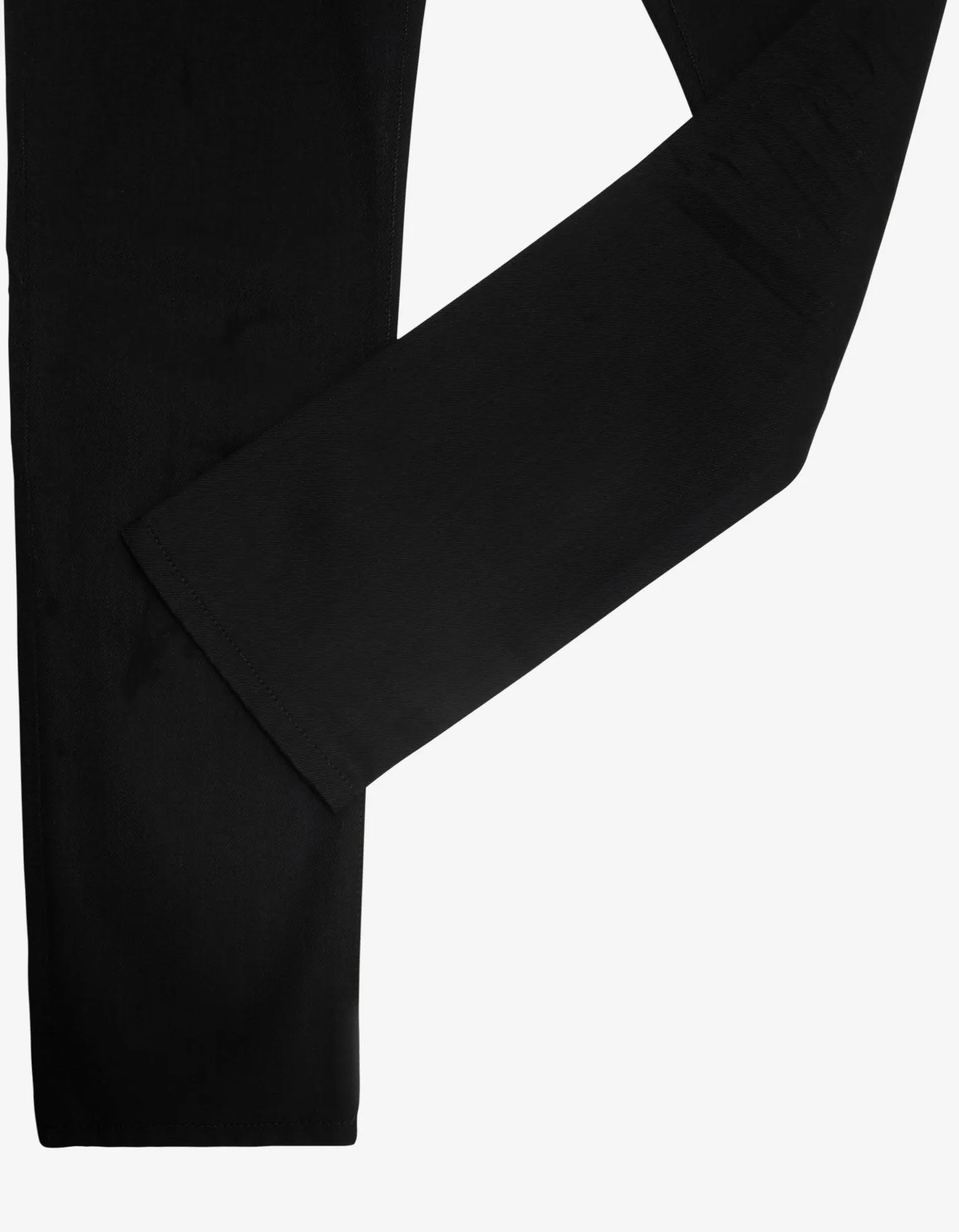 Black Stretch-Denim Skinny Jeans