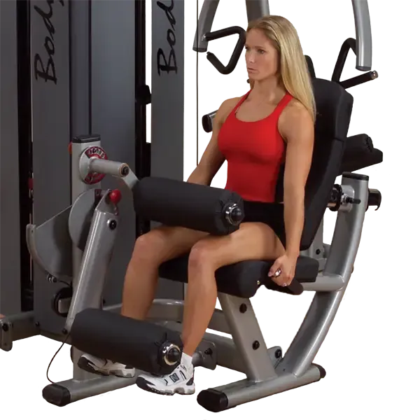 Body Solid DUAL LEG EXTENSION-STATION, DGYM 210LB STACK