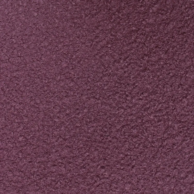 Boucle Coating Fabric - Mulberry Purple