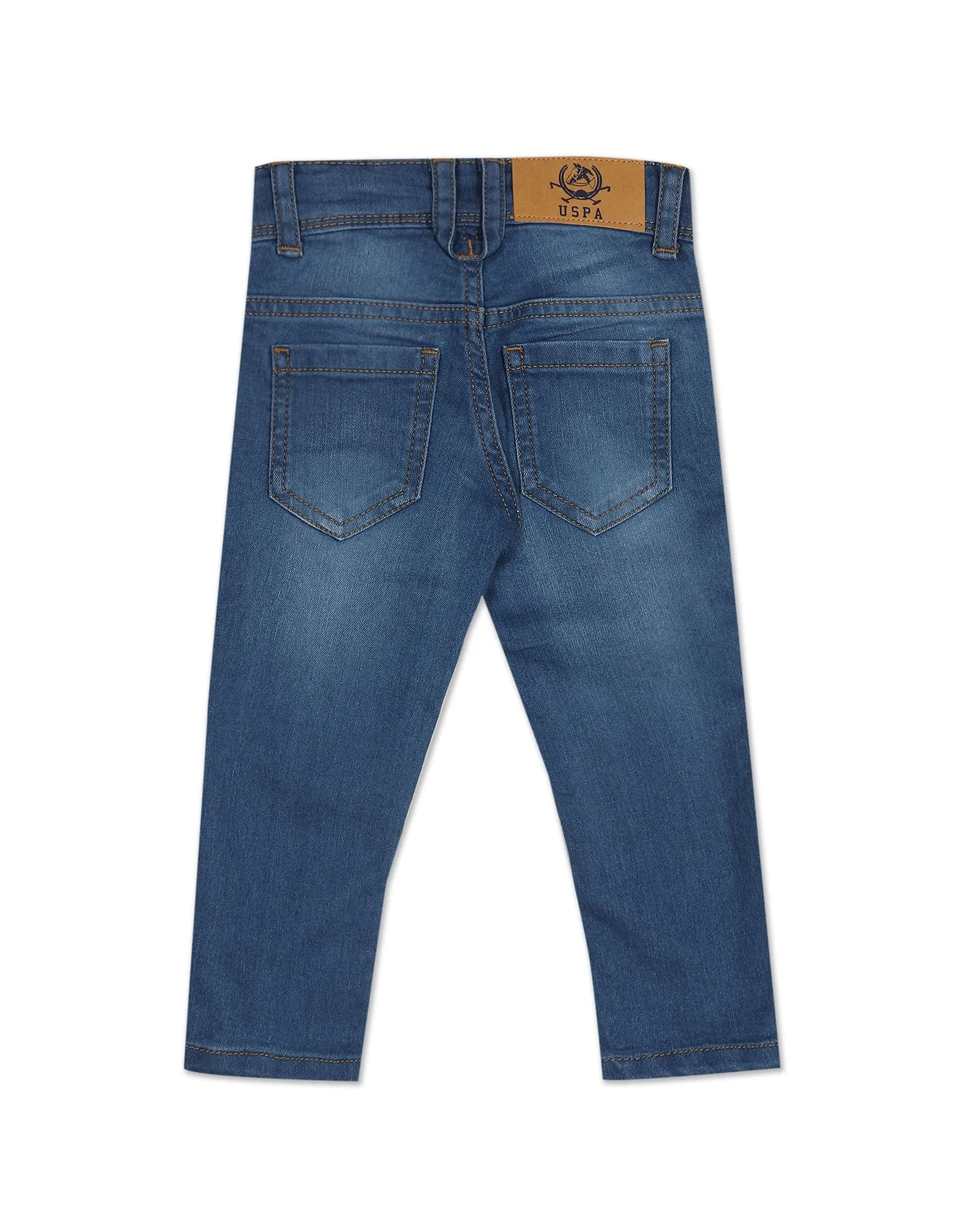 Boys Stone Wash Skinny Fit Jeans