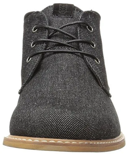 CALL IT SPRING MEN'S STALLE CHUKKA BOOT, BLACK SYNTHETIC, 13 D US