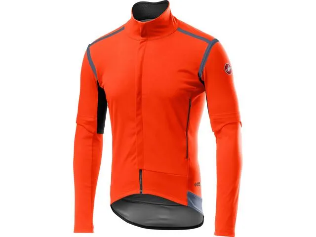 Castelli Perfetto RoS Convertible Jacket - Orange