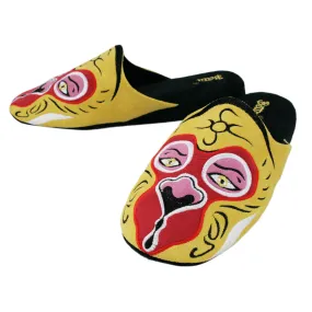 Chinese Opera Man Slippers By Betta, Yellow Sun Wukong