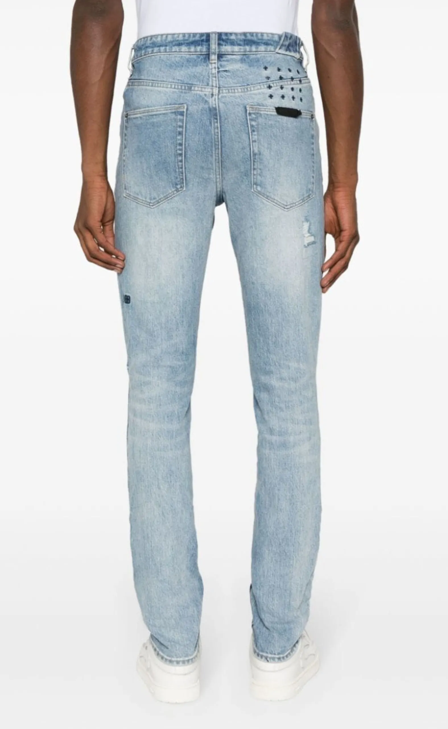 CHITCH SELF REPAIR DENIM JEANS