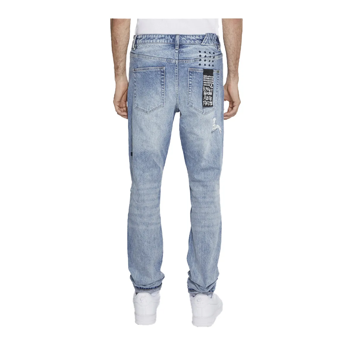 CHITCH SELF REPAIR DENIM JEANS