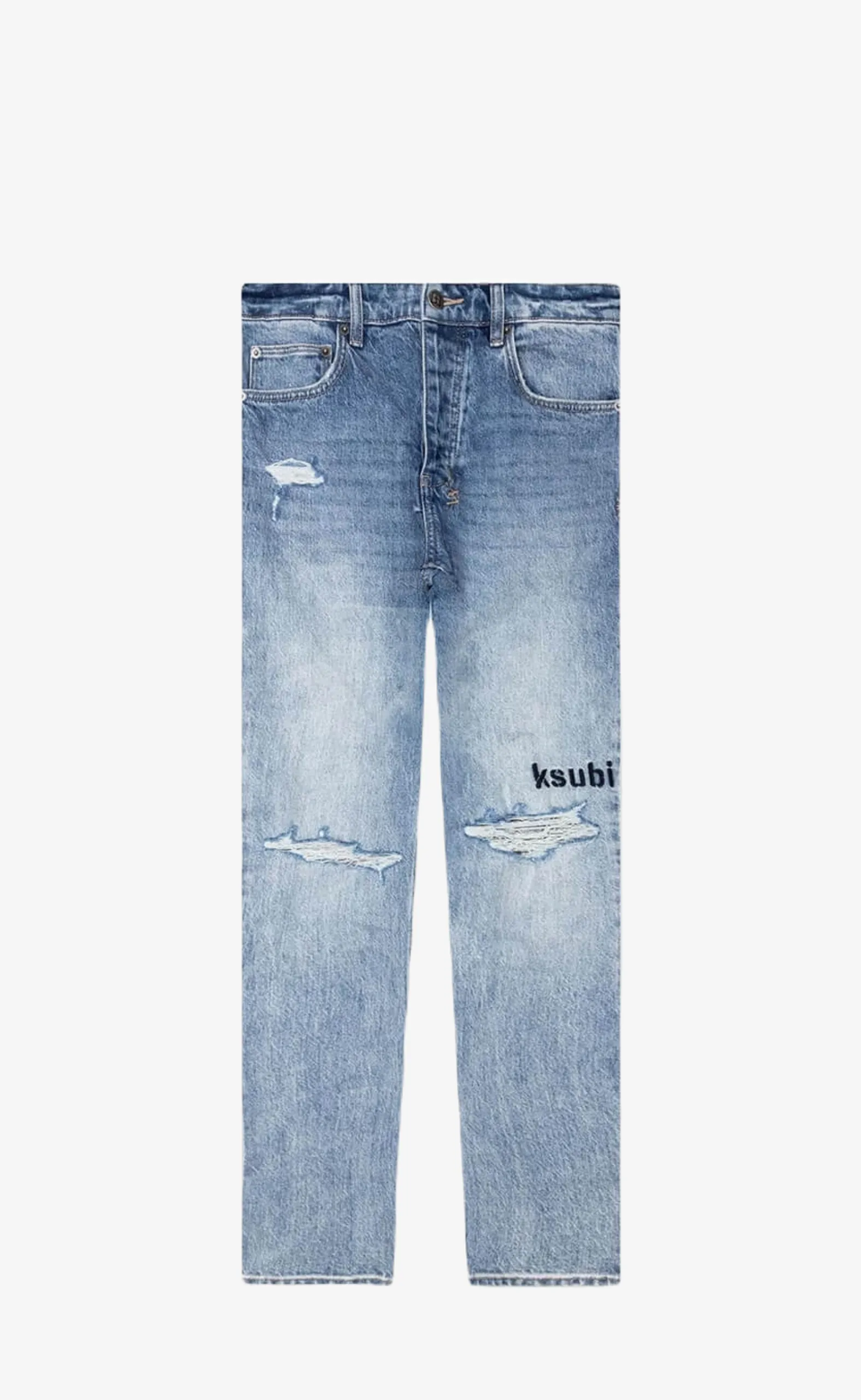 CHITCH SELF REPAIR DENIM JEANS