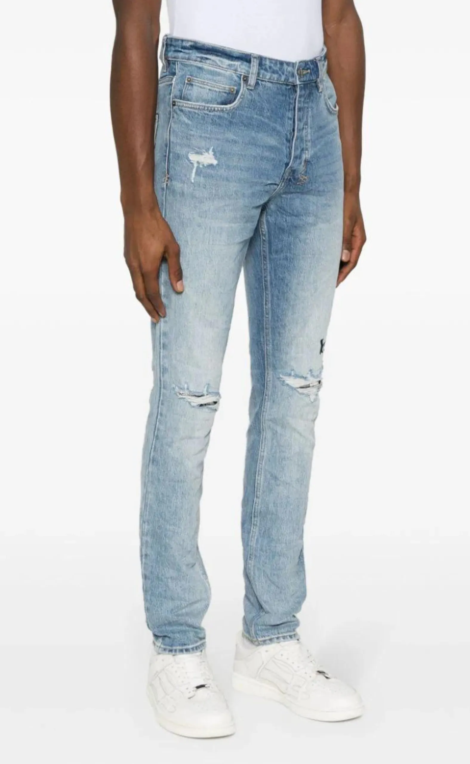 CHITCH SELF REPAIR DENIM JEANS