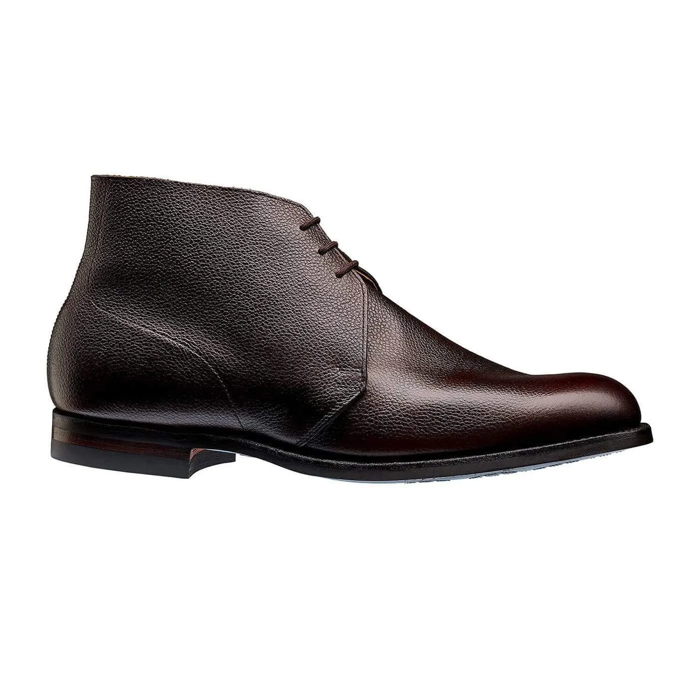 Chukka Dark Brown Pebble Grain