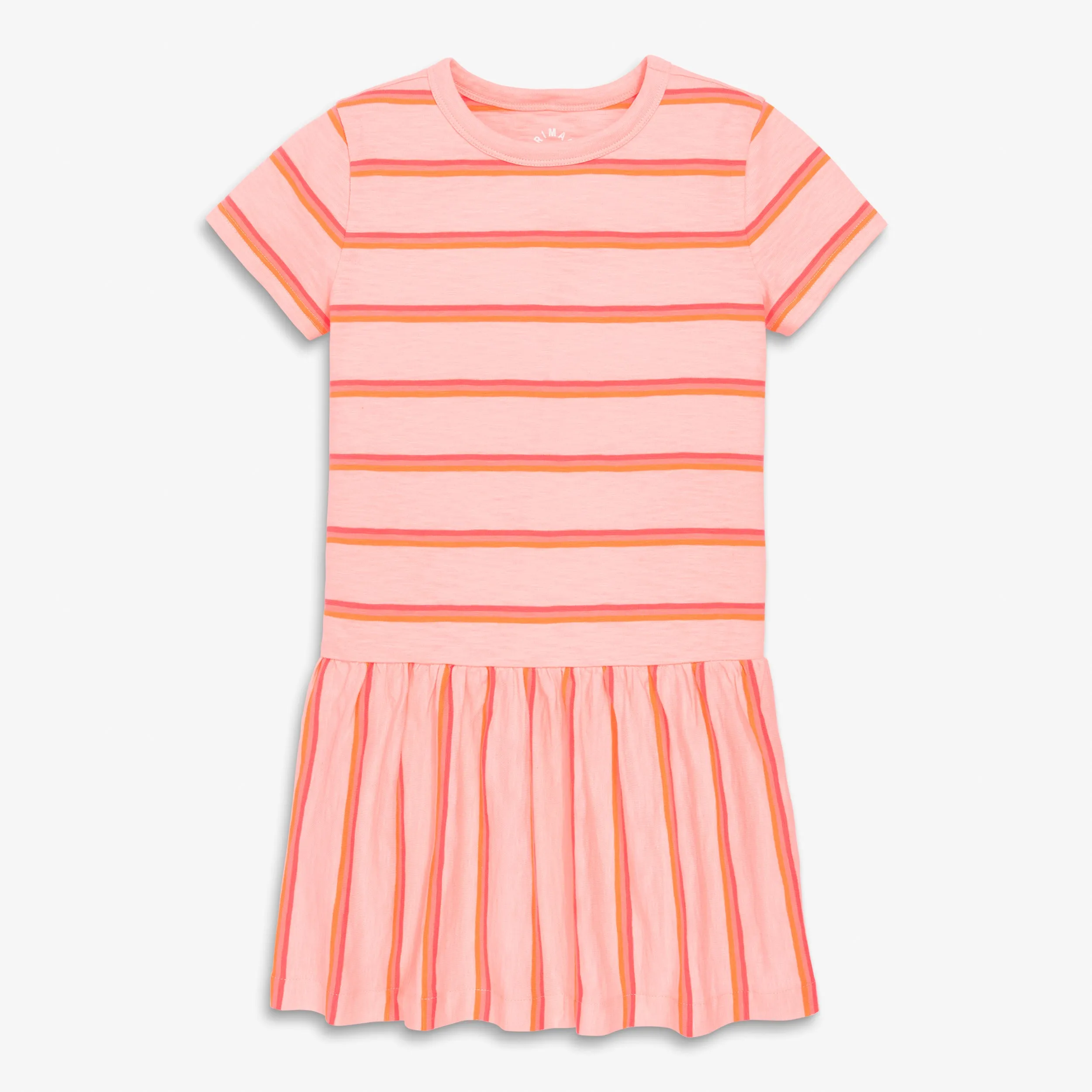 Clearance short sleeve explorer dress in stripe