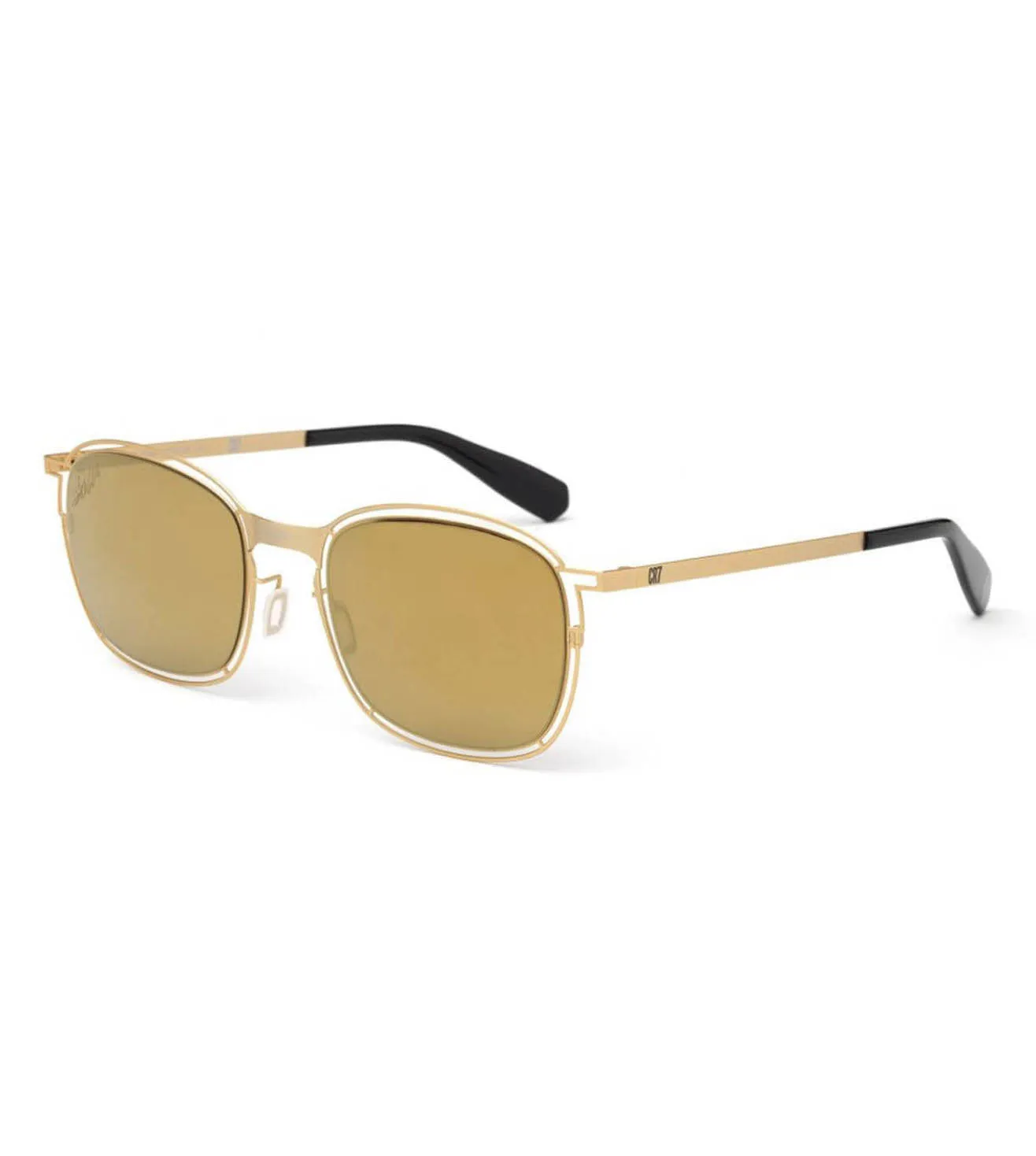 CR7 Men's Brown Square Sunglasses