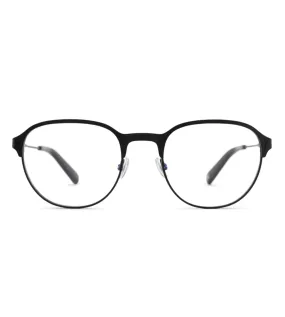 CR7 Unisex Black Oval Optical Frames