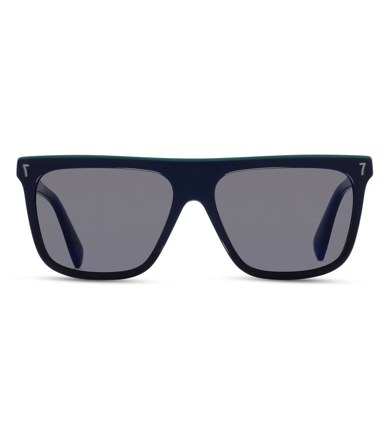 CR7 Unisex Blue Square Sunglasses