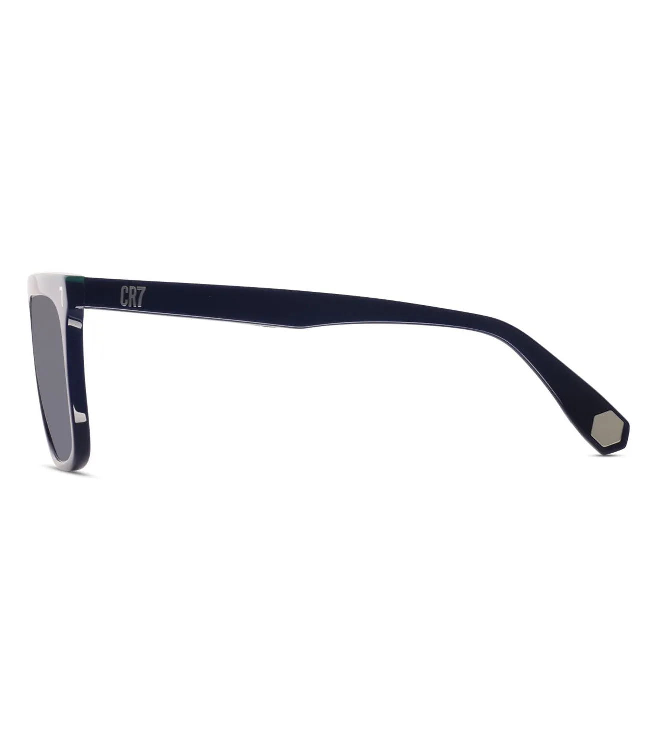 CR7 Unisex Blue Square Sunglasses