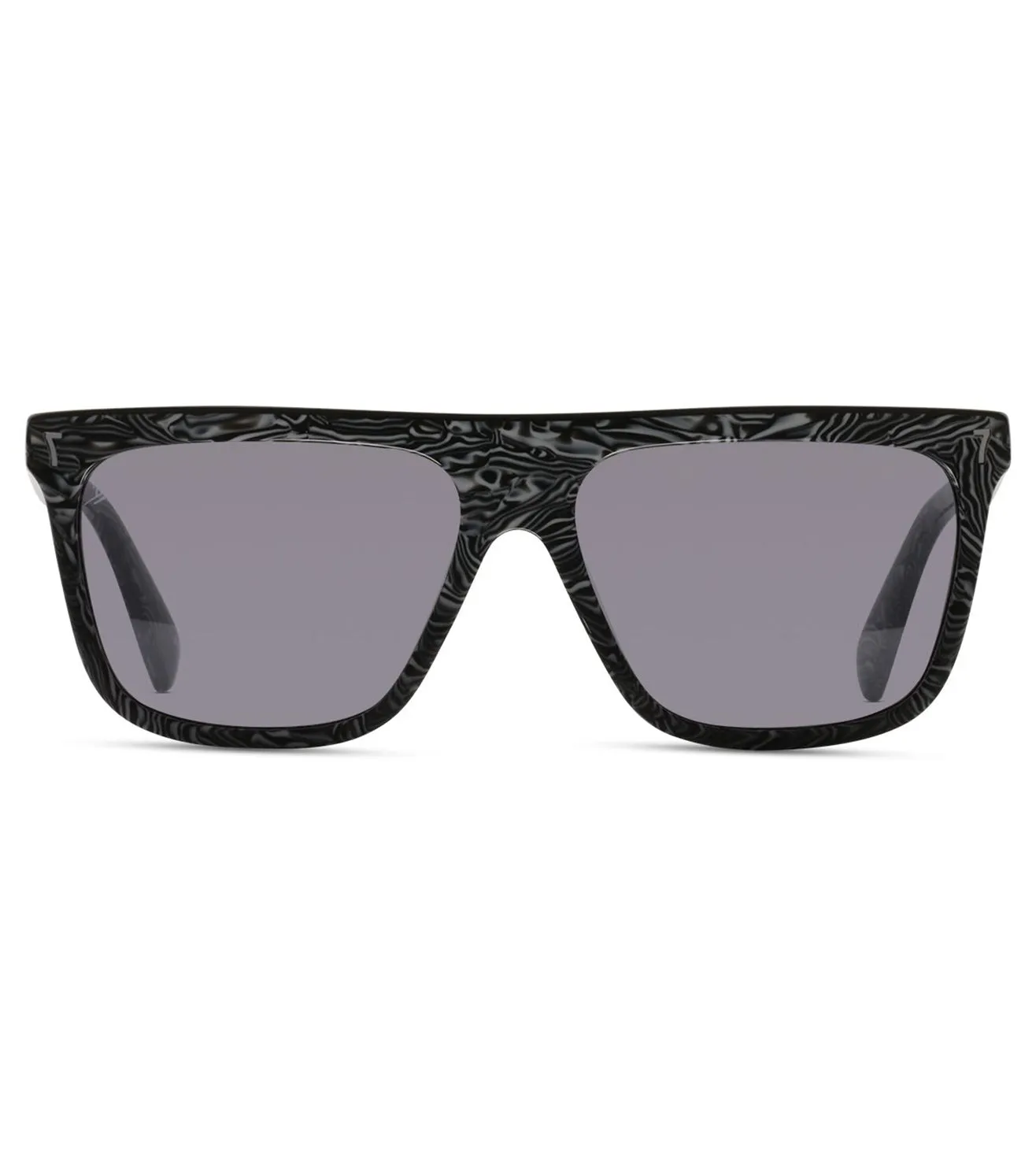 CR7 Unisex Silver Square Sunglasses