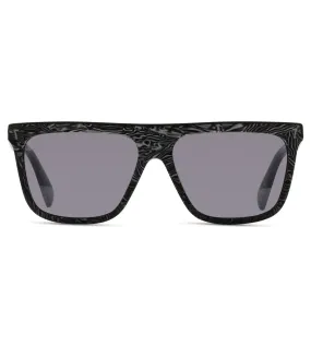 CR7 Unisex Silver Square Sunglasses