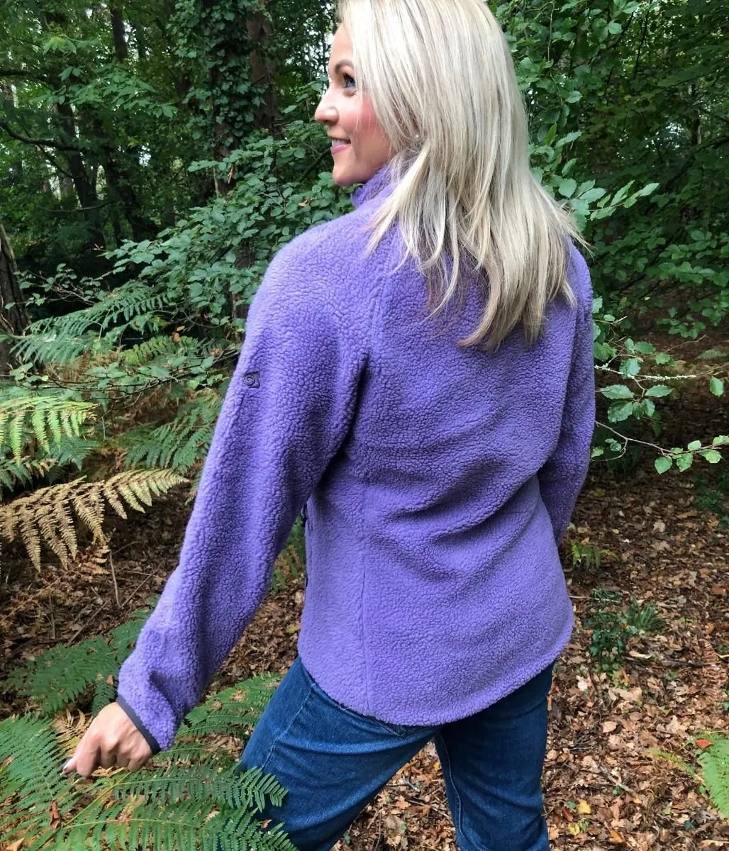 Craghoppers Purple Salara Fleece Jacket