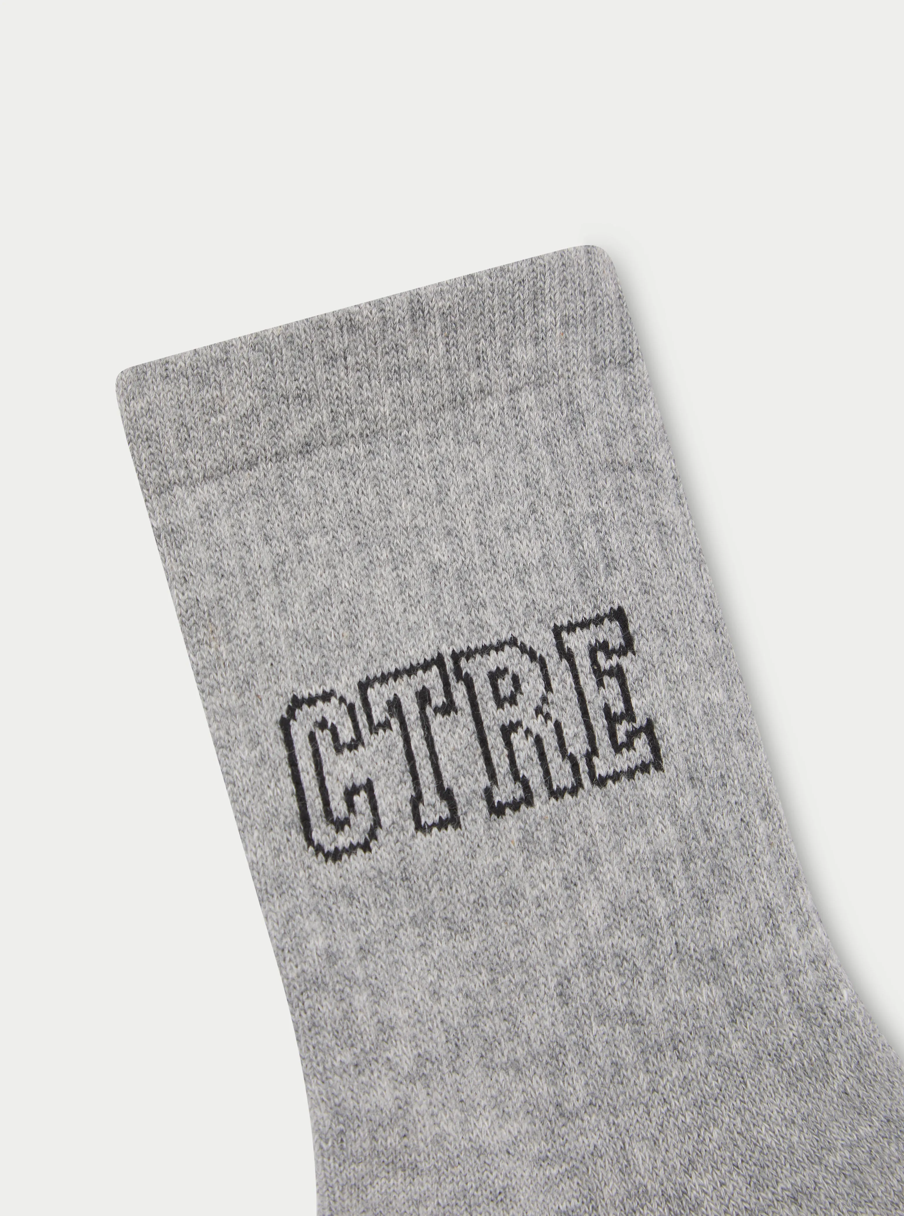 CTRE OUTLINE SPORT SOCK - GREY MARL