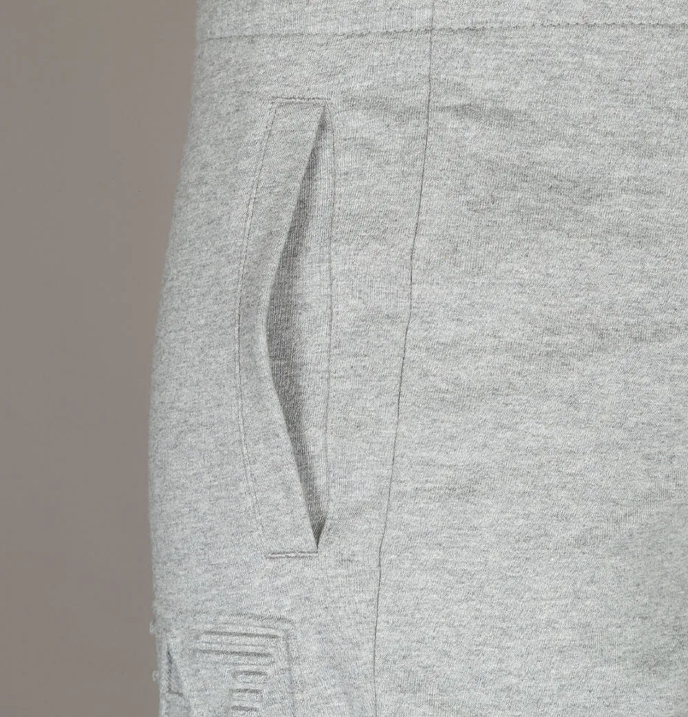 EA7 Bold Raised Logo Joggers Grey