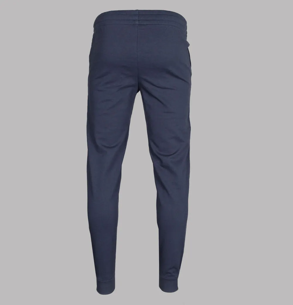 EA7 Bold Raised Logo Joggers Navy Blue