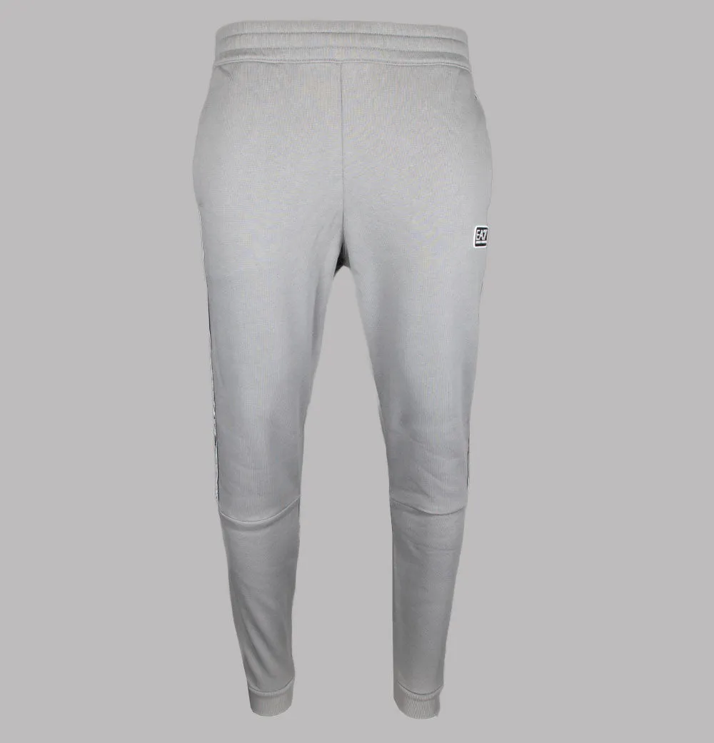 EA7 Logo Series Taping Joggers Sharkskin Grey