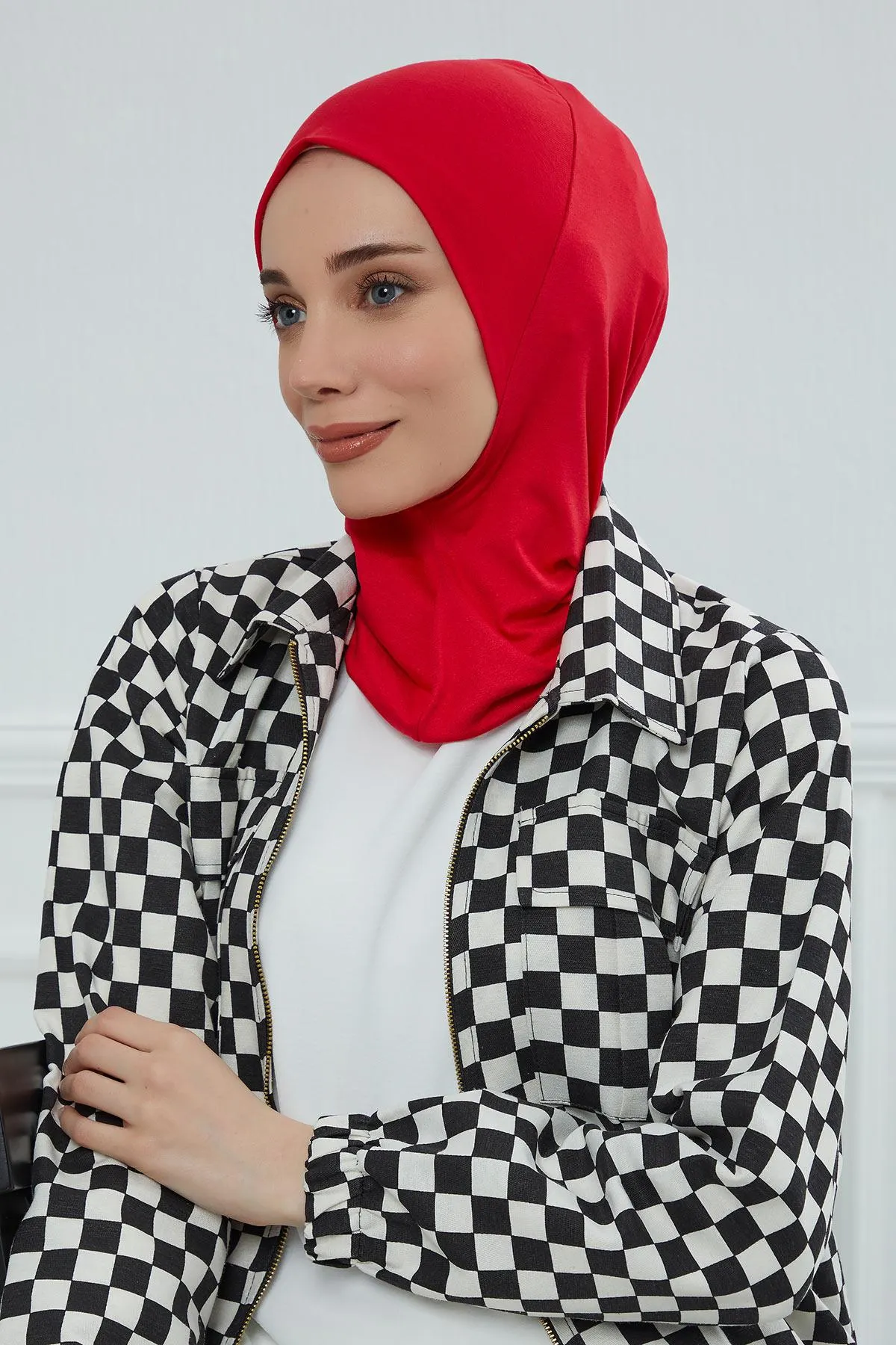 Easy Wear Instant Turban Bonnet for Women, Practical Inner Turban Cap, Quick Wear Instant Hijab Bonnet, Ready Hijab Head Wrap Under Cap,TB-5