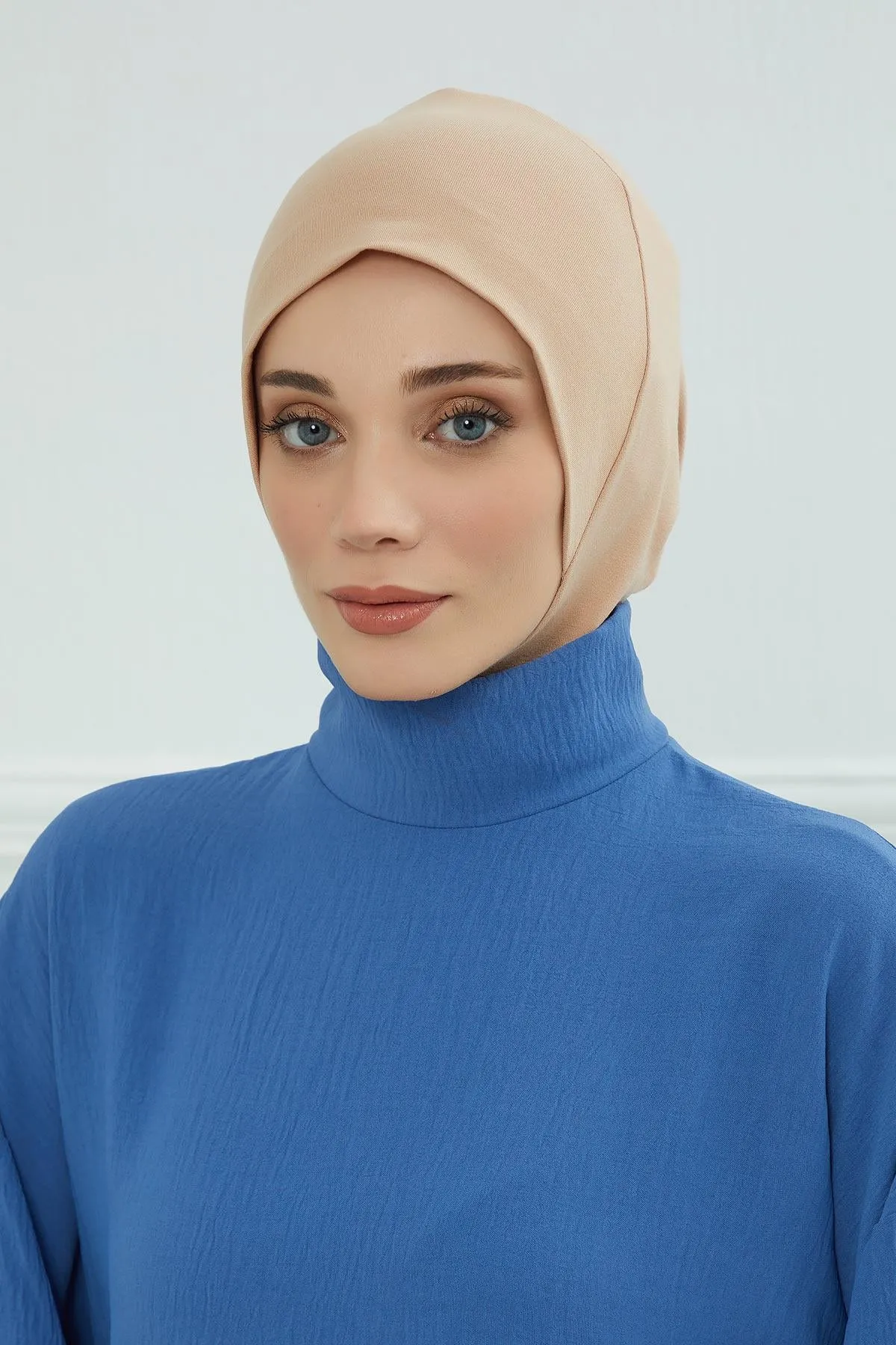 Easy Wear Instant Turban Bonnet for Women, Practical Inner Turban Cap, Quick Wear Instant Hijab Bonnet, Ready Hijab Head Wrap Under Cap,TB-5