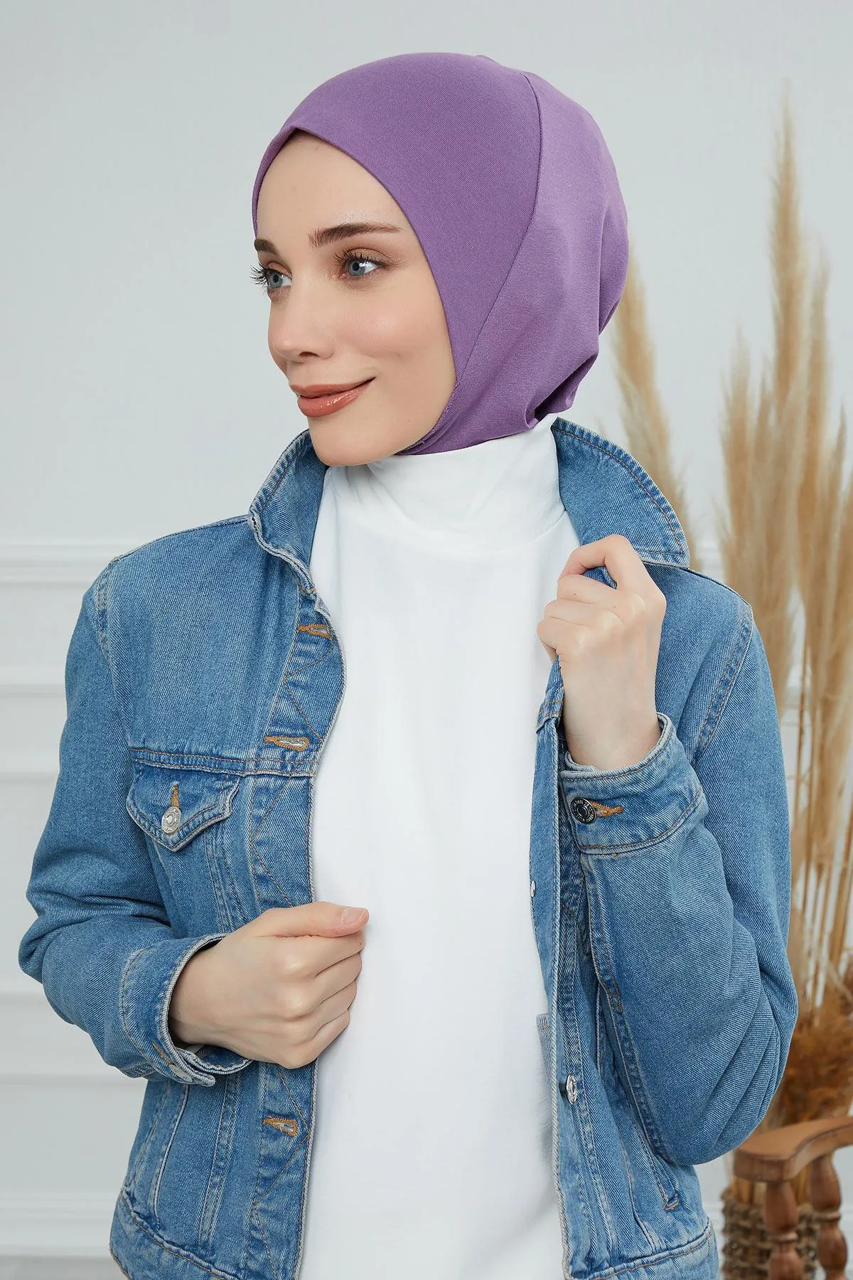 Easy Wear Instant Turban Bonnet for Women, Practical Inner Turban Cap, Quick Wear Instant Hijab Bonnet, Ready Hijab Head Wrap Under Cap,TB-5