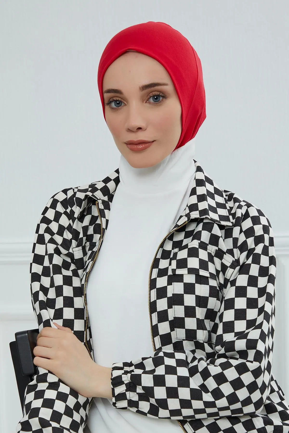 Easy Wear Instant Turban Bonnet for Women, Practical Inner Turban Cap, Quick Wear Instant Hijab Bonnet, Ready Hijab Head Wrap Under Cap,TB-5