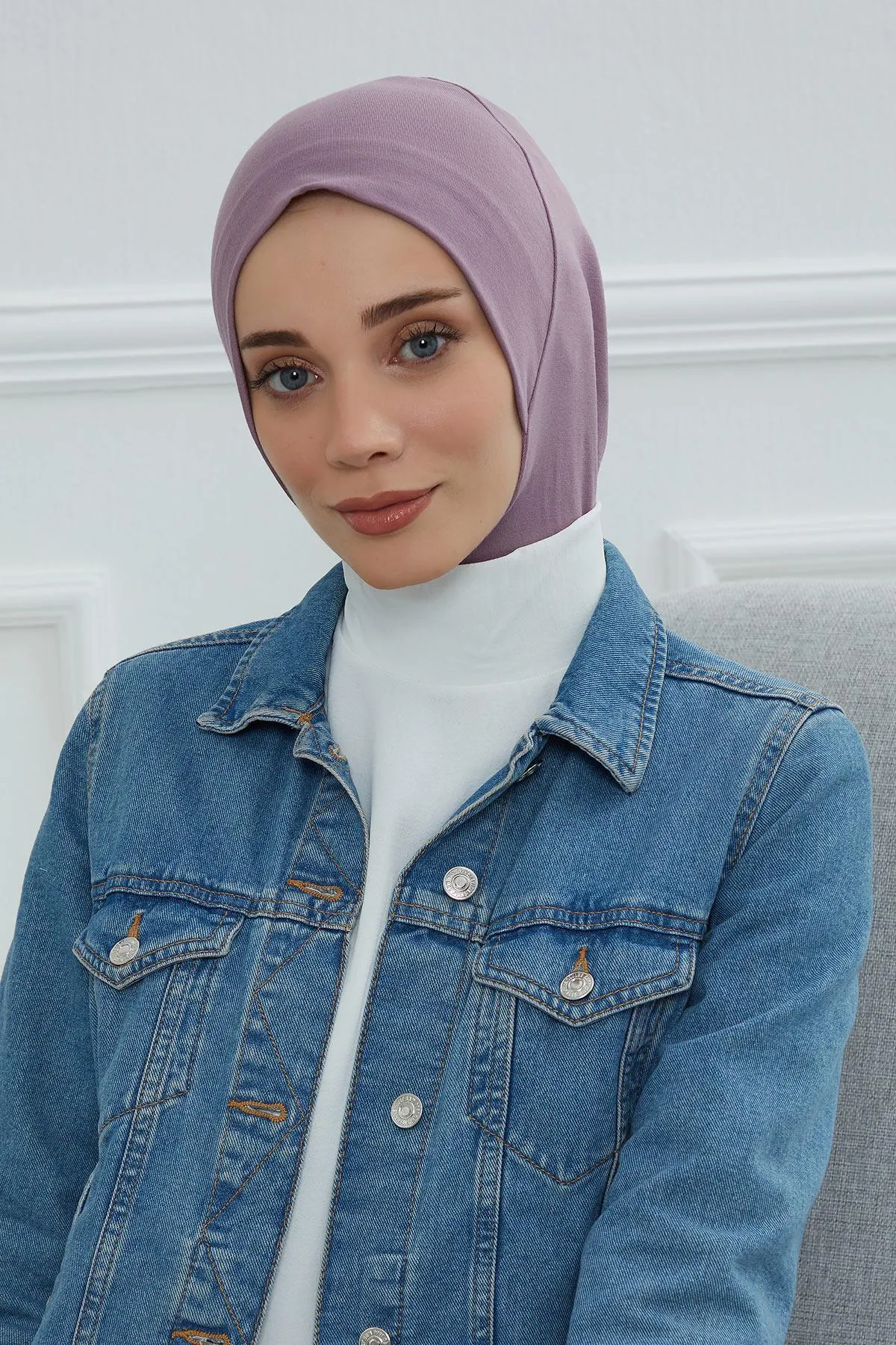 Easy Wear Instant Turban Bonnet for Women, Practical Inner Turban Cap, Quick Wear Instant Hijab Bonnet, Ready Hijab Head Wrap Under Cap,TB-5