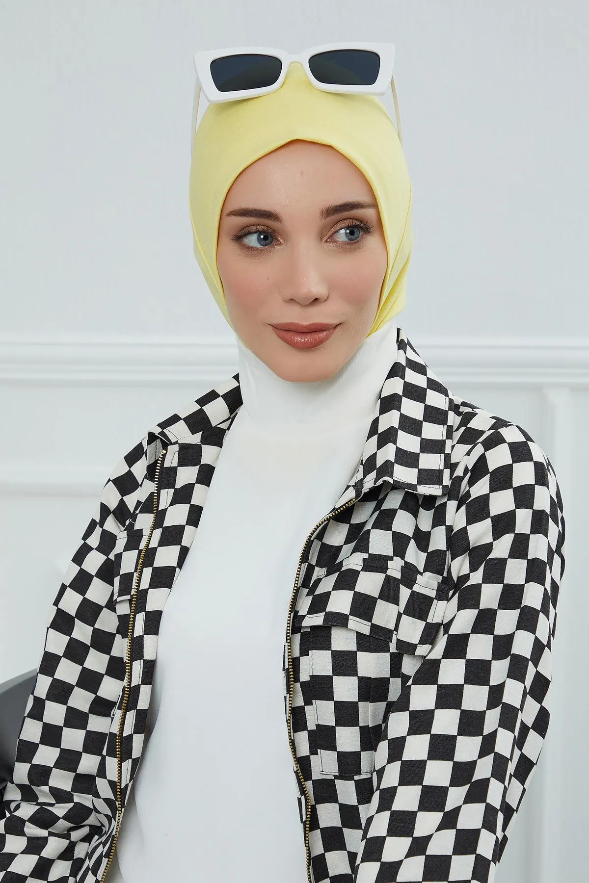 Easy Wear Instant Turban Bonnet for Women, Practical Inner Turban Cap, Quick Wear Instant Hijab Bonnet, Ready Hijab Head Wrap Under Cap,TB-5