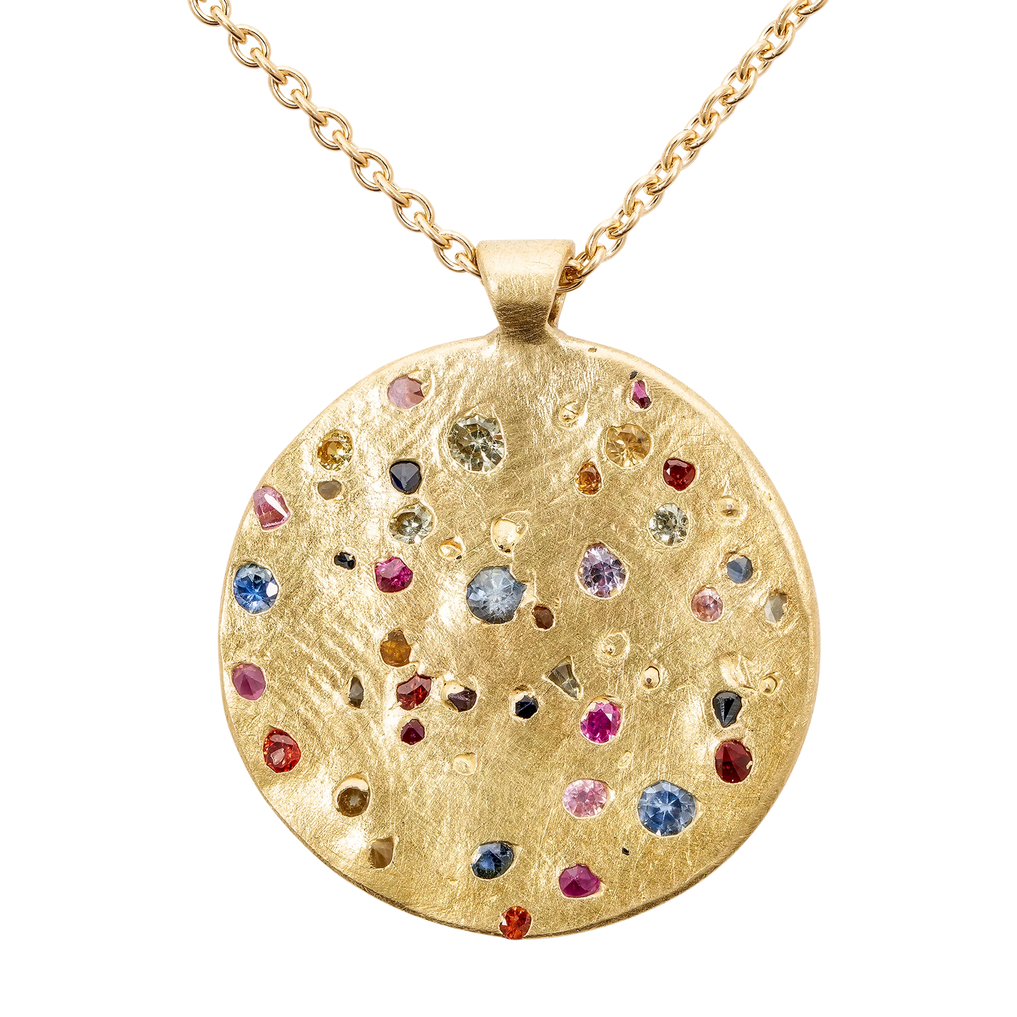 Extra Large Rainbow Constellation Necklace - 9889