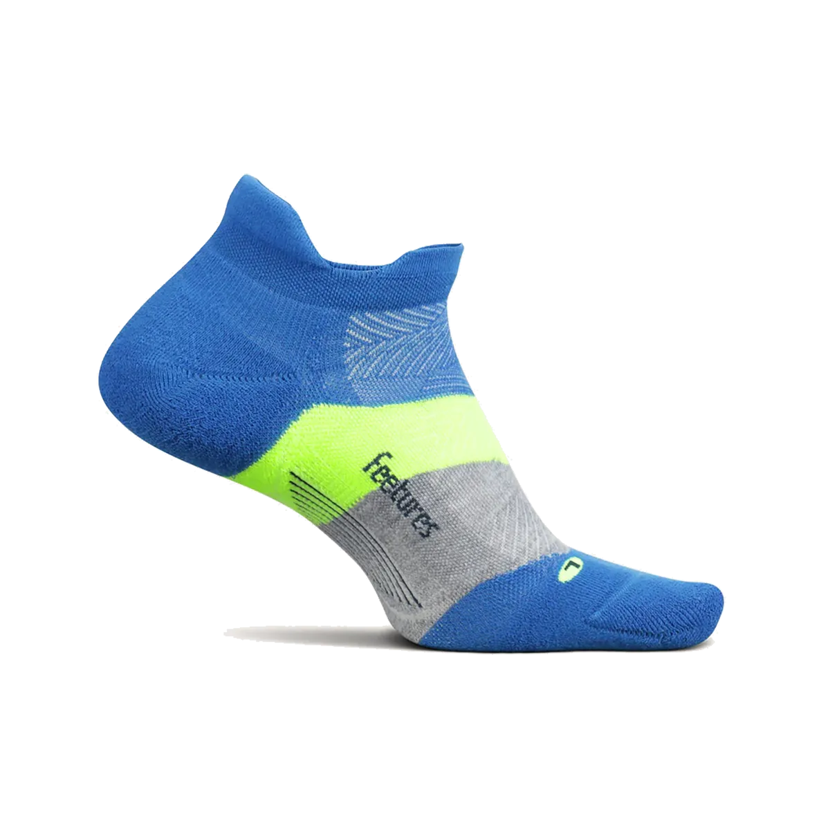 Feetures Elite Max Cushion No Show Tab - Boulder Blue