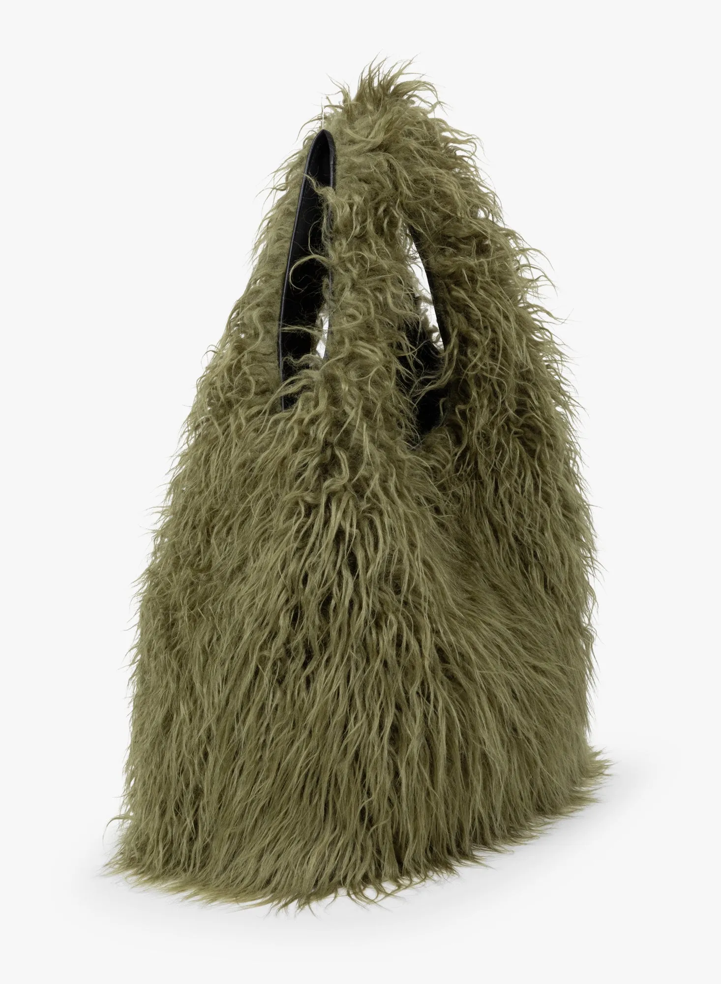 Fluffy tote bag