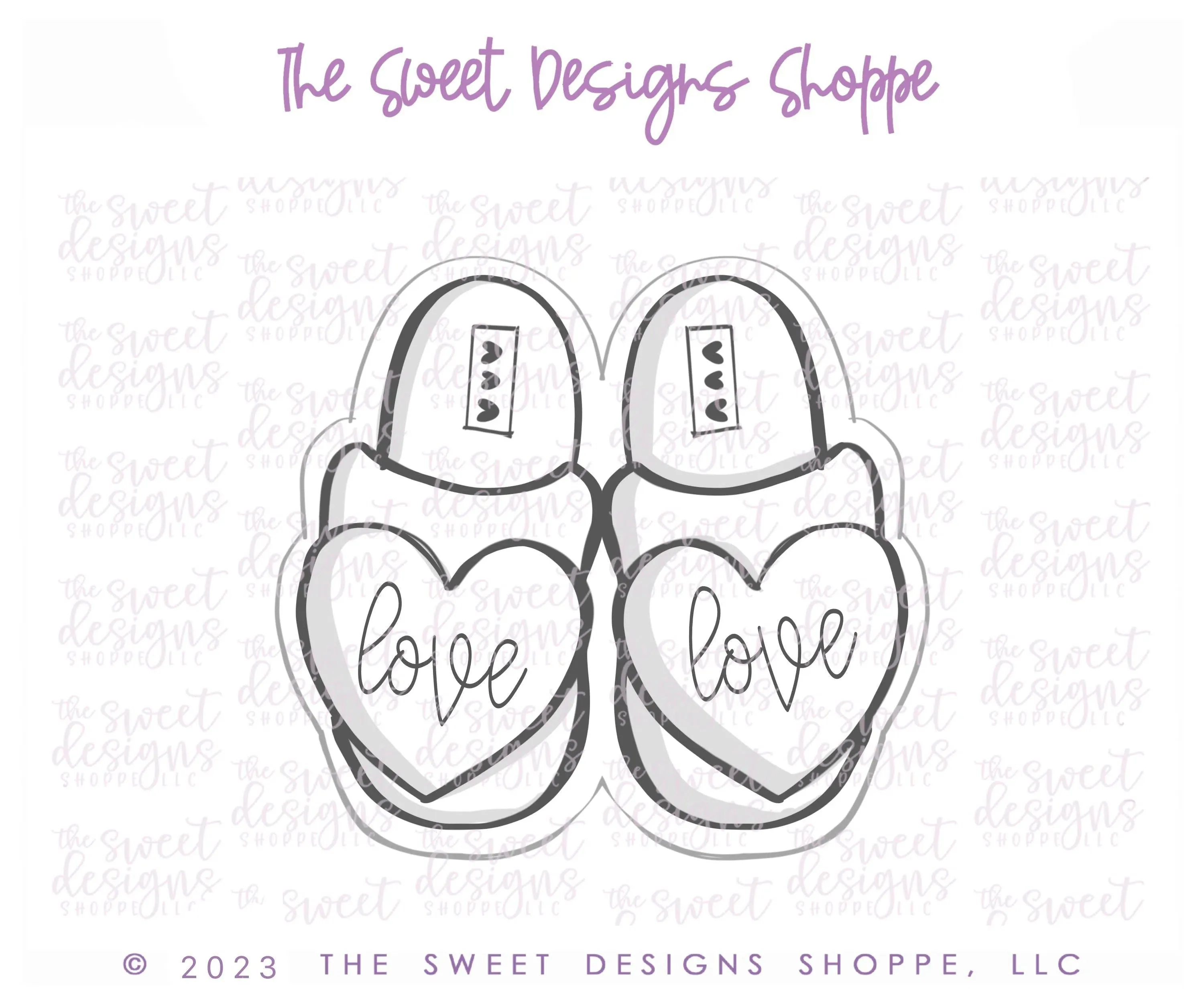 Galentines Slippers - Cookie Cutter