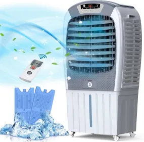 GARVEE 3500CFM Portable Air Cooler, Swamp Cooling Fan Conditioner