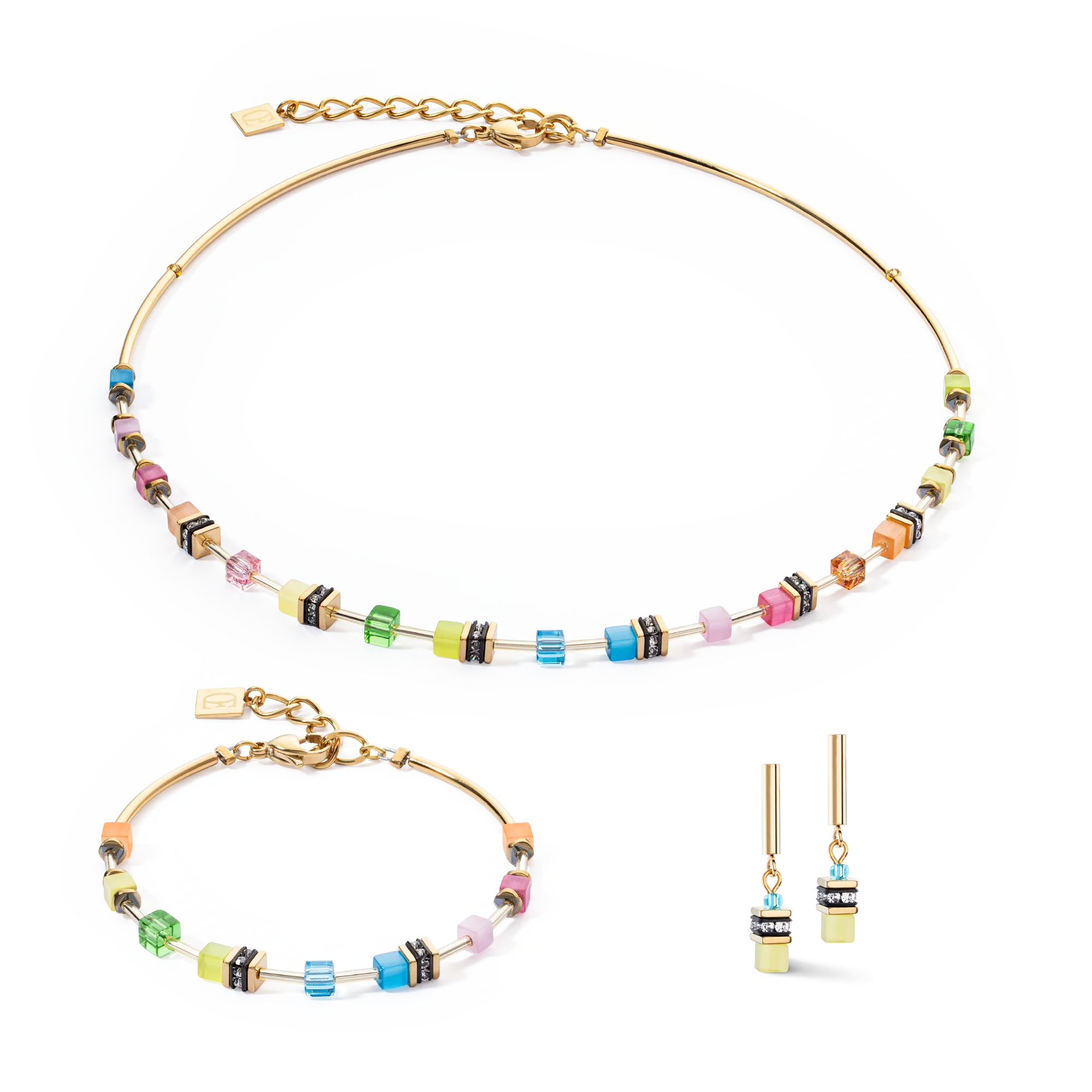 GeoCUBE® Lite Mini Bracelet Rainbow