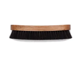 Gold Medal Bubinga Handle Stiff Horsehair Polishing Brush Large Black